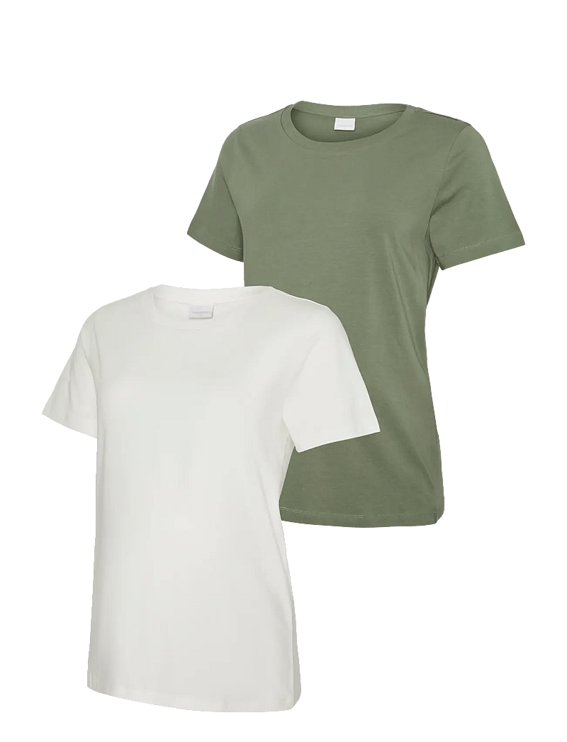 Mamalicious - MLMIA SS JRS TOP 2-P - overdele - sea spray - 1