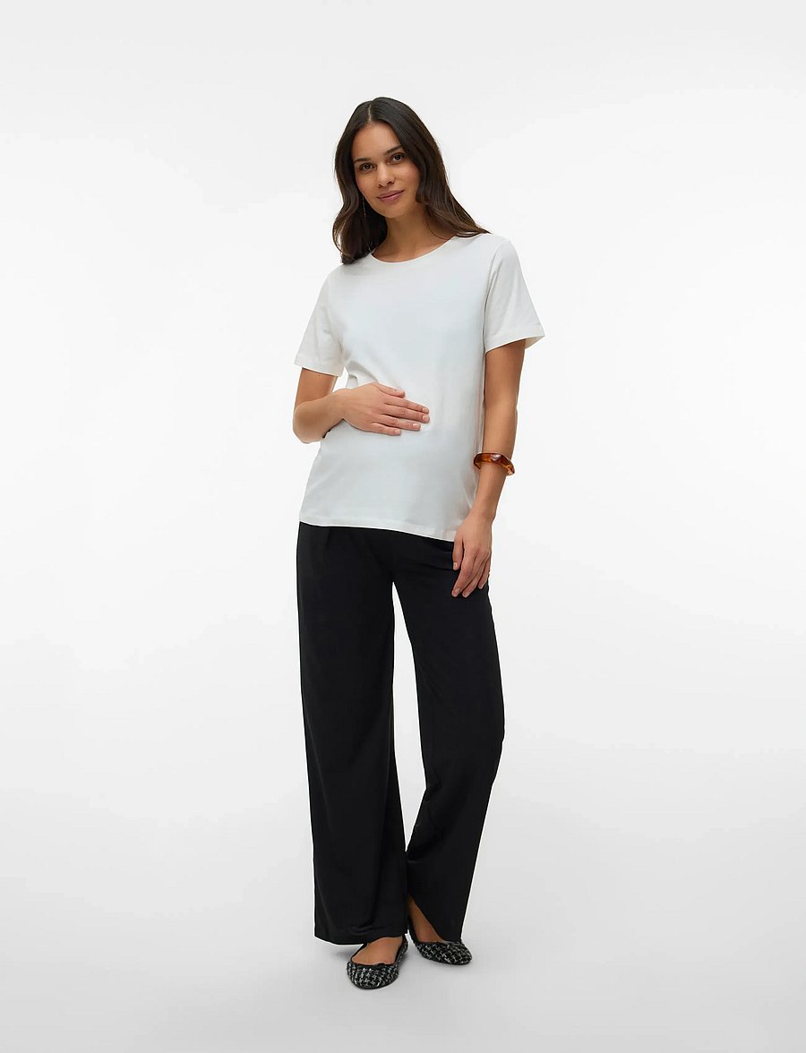 Mamalicious - MLMIA SS JRS TOP 2-P - oberteile - sea spray - 4