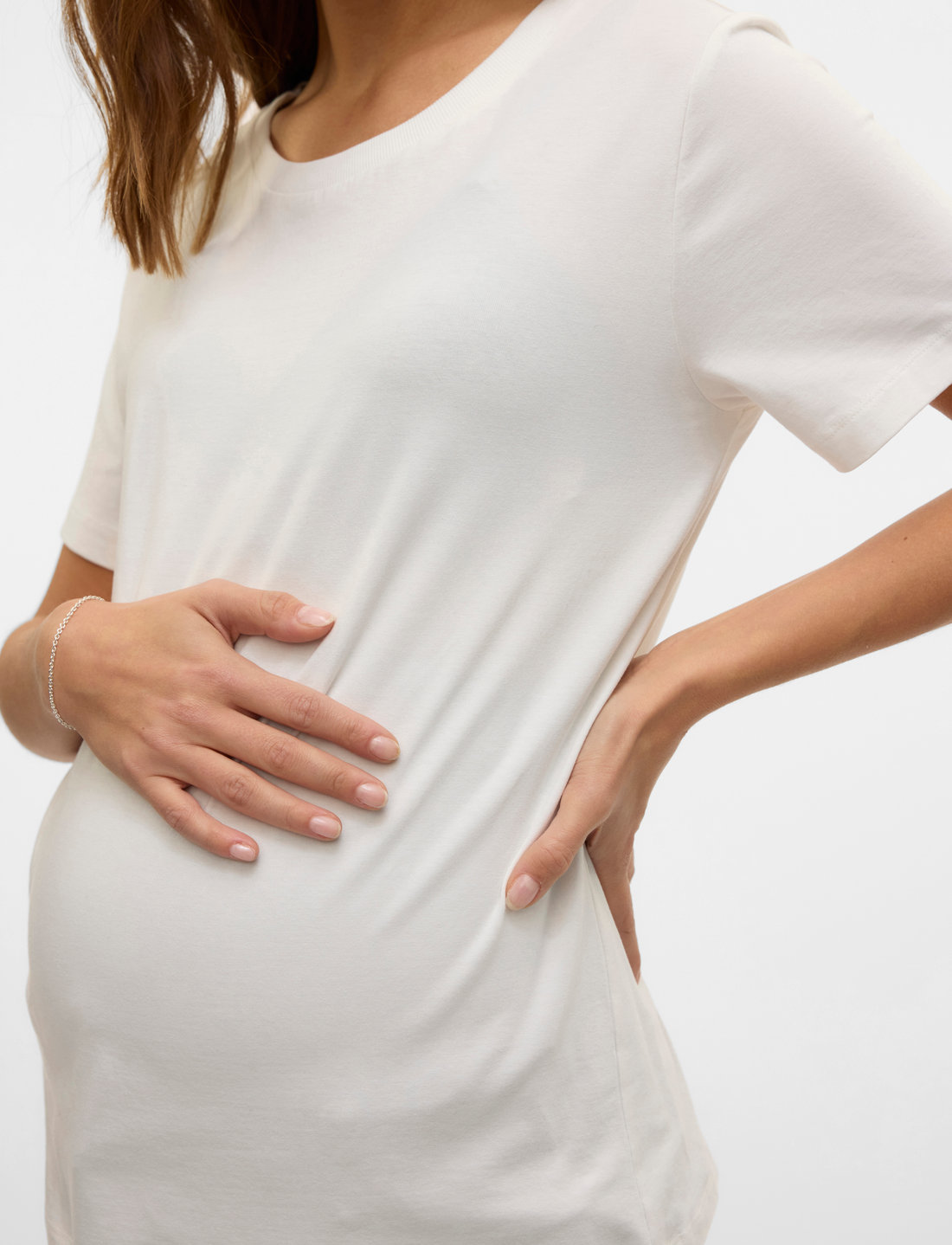 Mamalicious - MLMIA SS JRS TOP 2-P - oberteile - soft chambray - 4