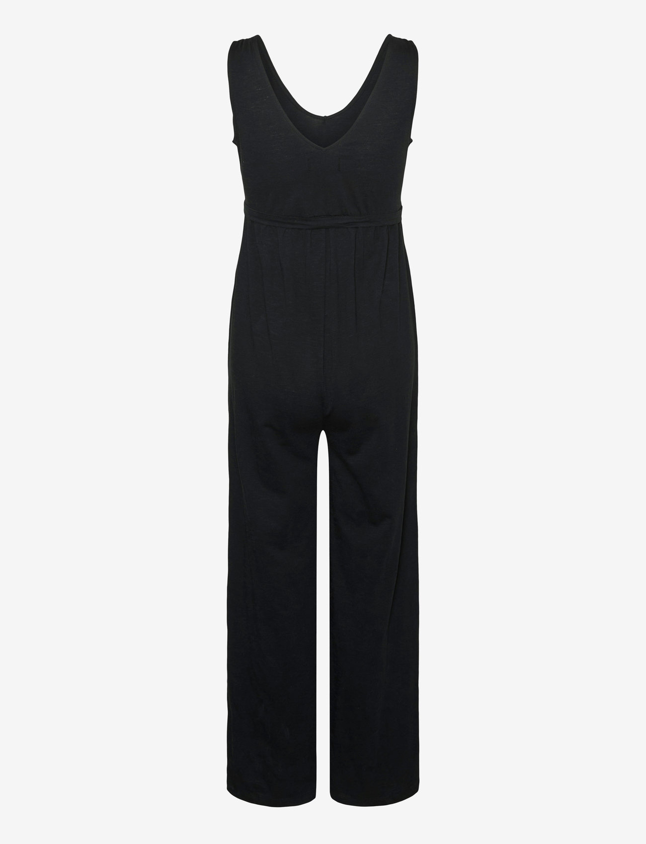 Mamalicious - MLIVY SL JRS V-NECK JUMPSUIT NOOS - umstandsmode - black - 2