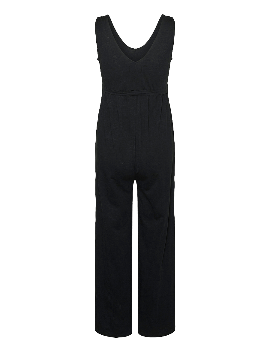 Mamalicious - MLIVY SL JRS V-NECK JUMPSUIT NOOS - ventetøj - black - 2