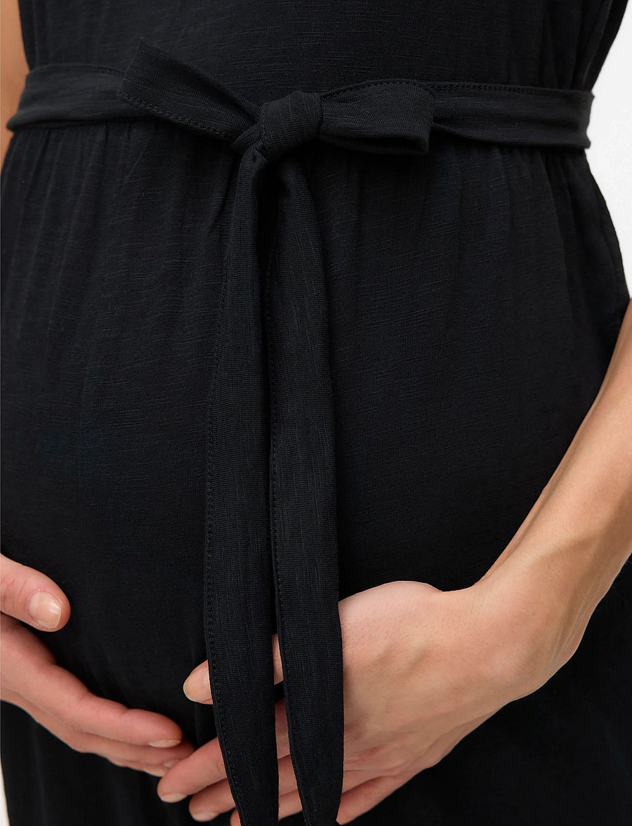 Mamalicious - MLIVY SL JRS V-NECK JUMPSUIT NOOS - ventetøj - black - 5