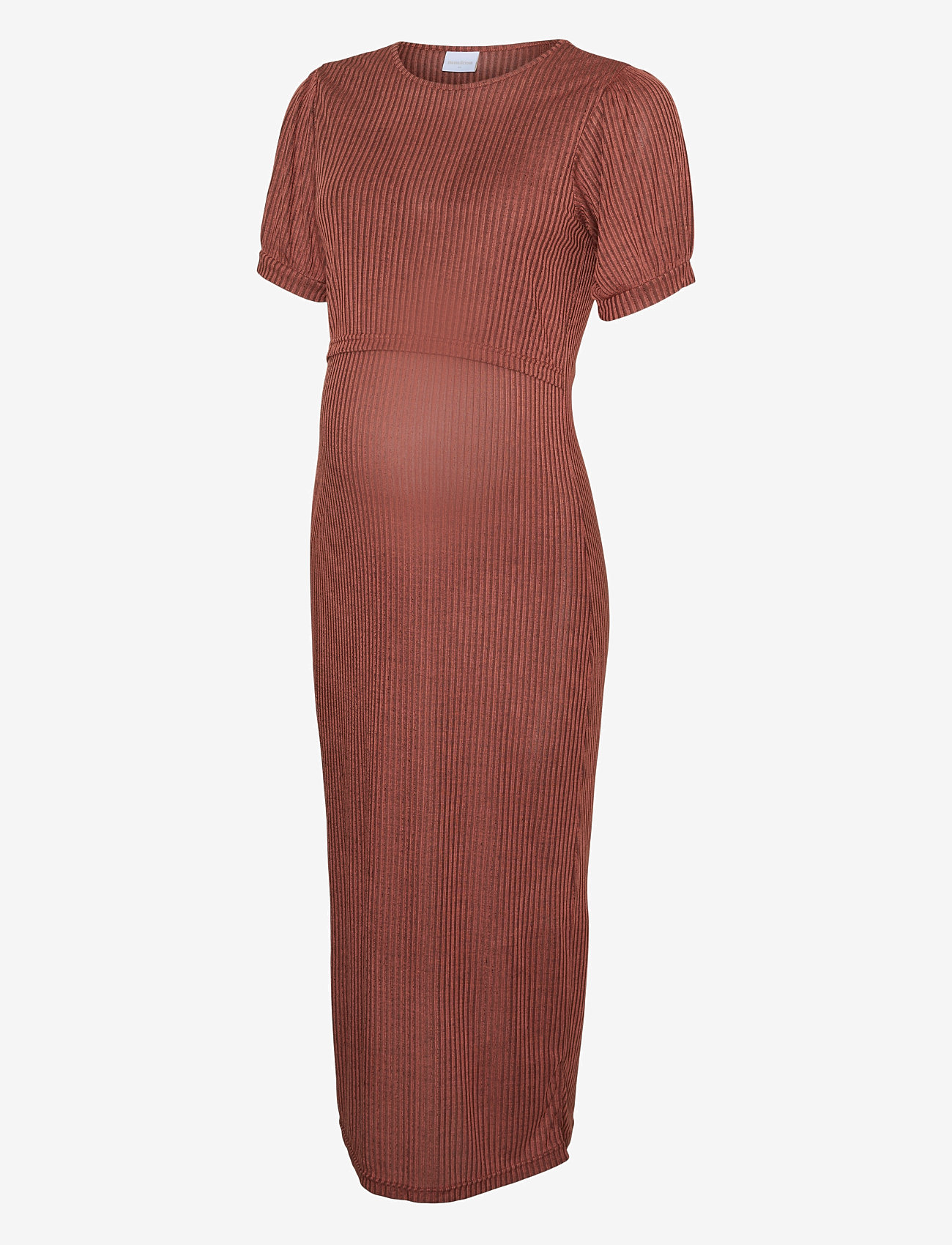 Mamalicious - MLANLI JUNE 24 JRS MIDI DRESS 2F - canyon clay - 0
