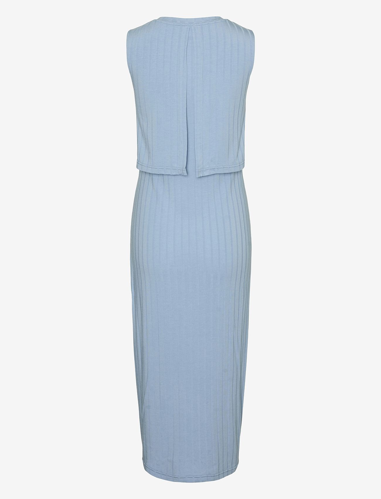 Mamalicious - MLLUCY JUNE SL JRS MIDI DRESS 2F - midikleider - soft chambray - 2