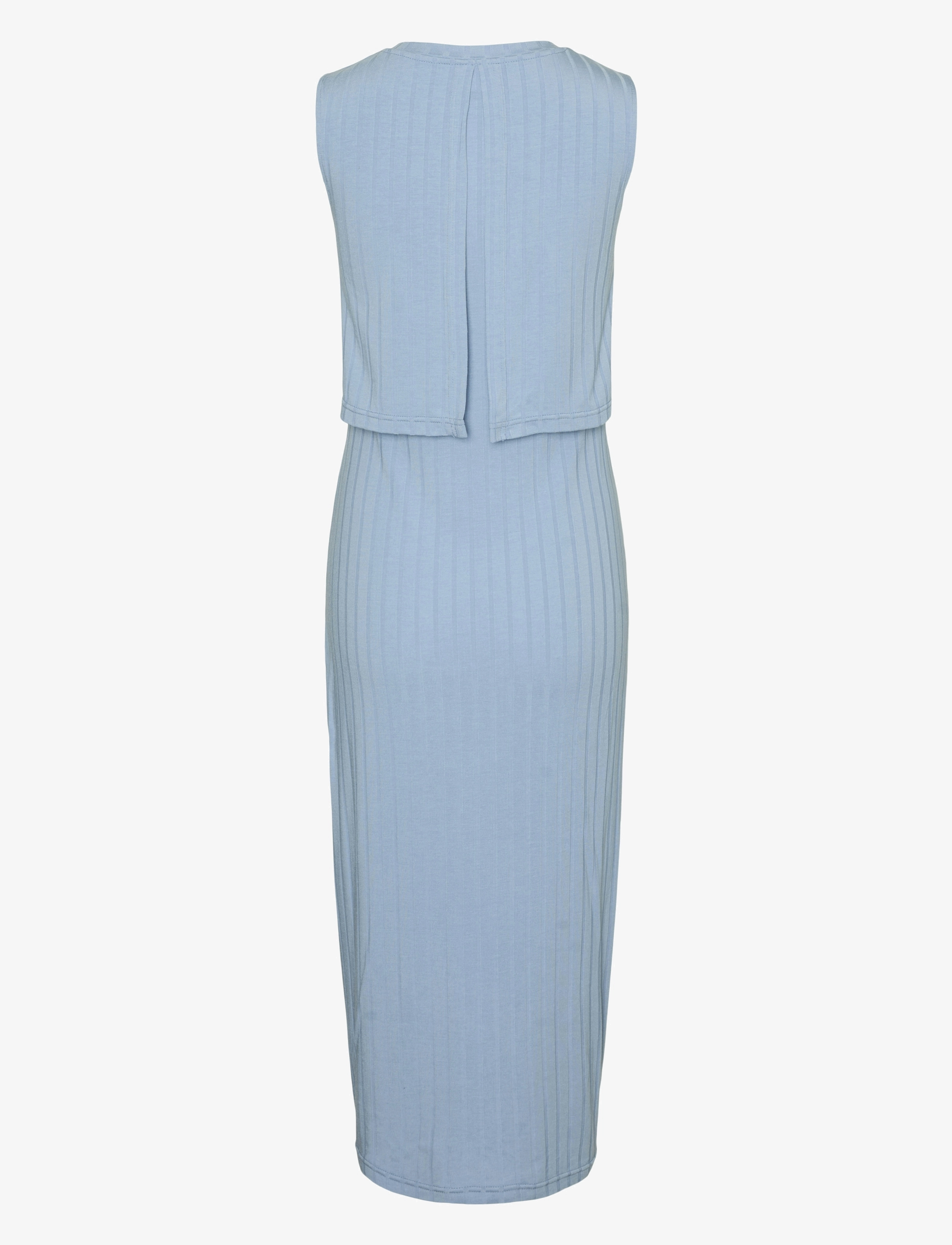 Mamalicious - MLLUCY JUNE SL JRS MIDI DRESS 2F - midikleider - soft chambray - 2