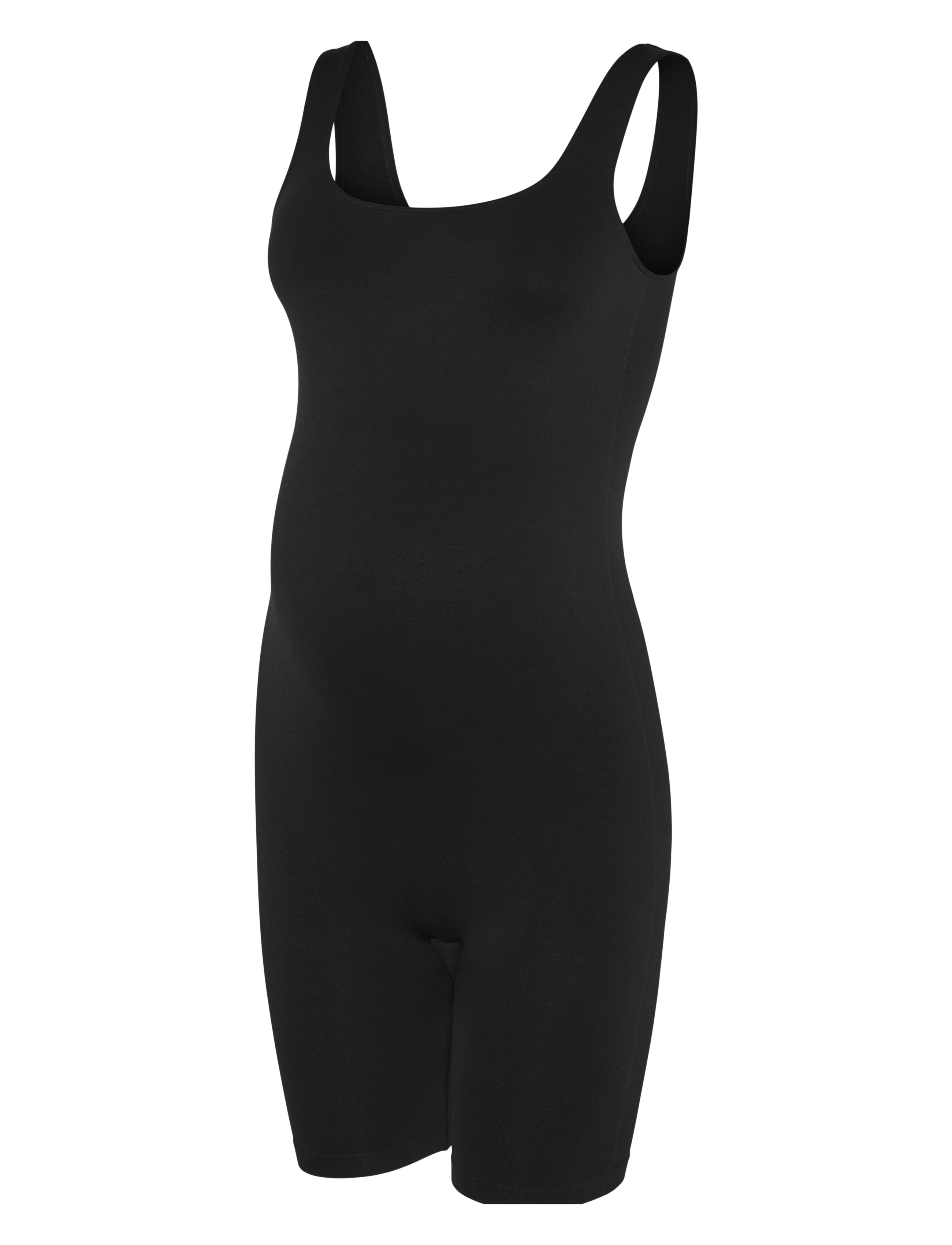 Mamalicious - MLHEAL SL SEAMLESS PLAYSUIT NOOS - black - 1