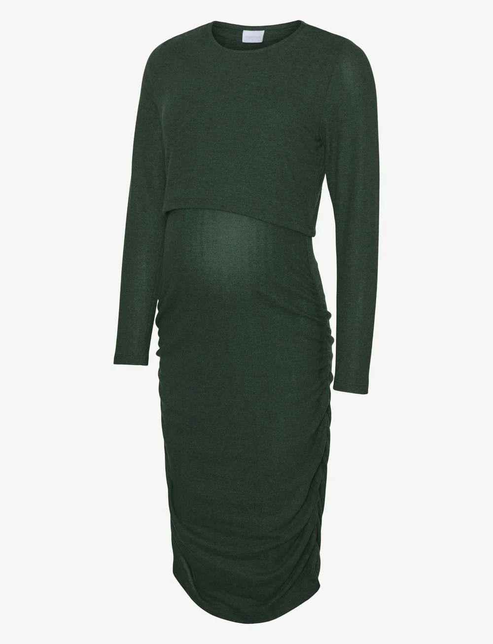 Mamalicious - MLMAJA JUNE LS JRS MIDI DRESS - midikleider - greener pastures - 1