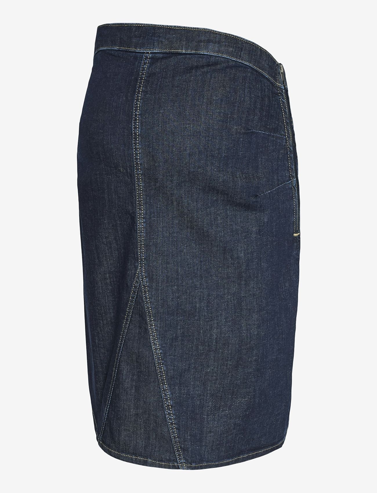 Mamalicious - MLATLANTA ABK SKIRT - underdele - dark blue denim - 1