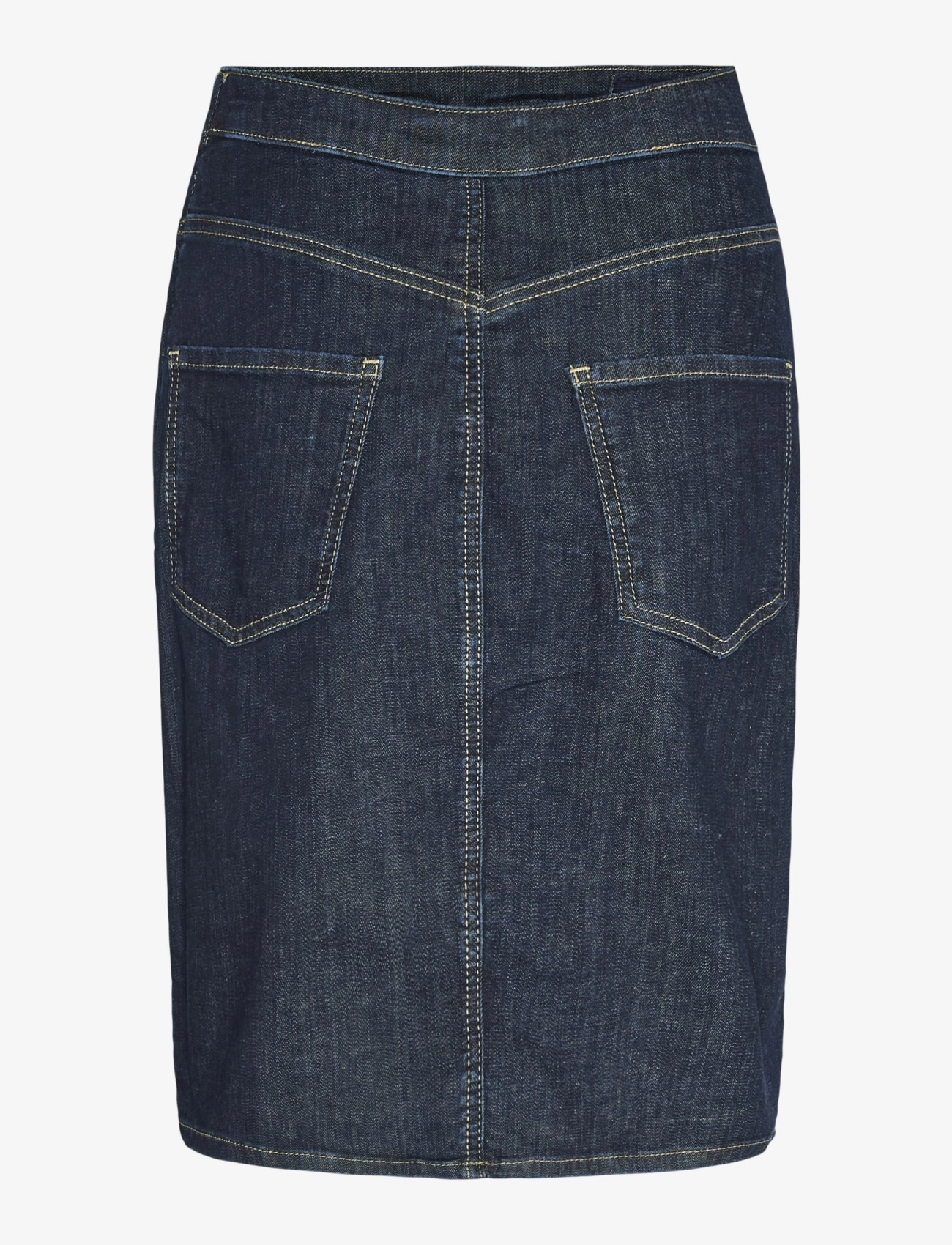 Mamalicious - MLATLANTA ABK SKIRT - bottoms - dark blue denim - 2