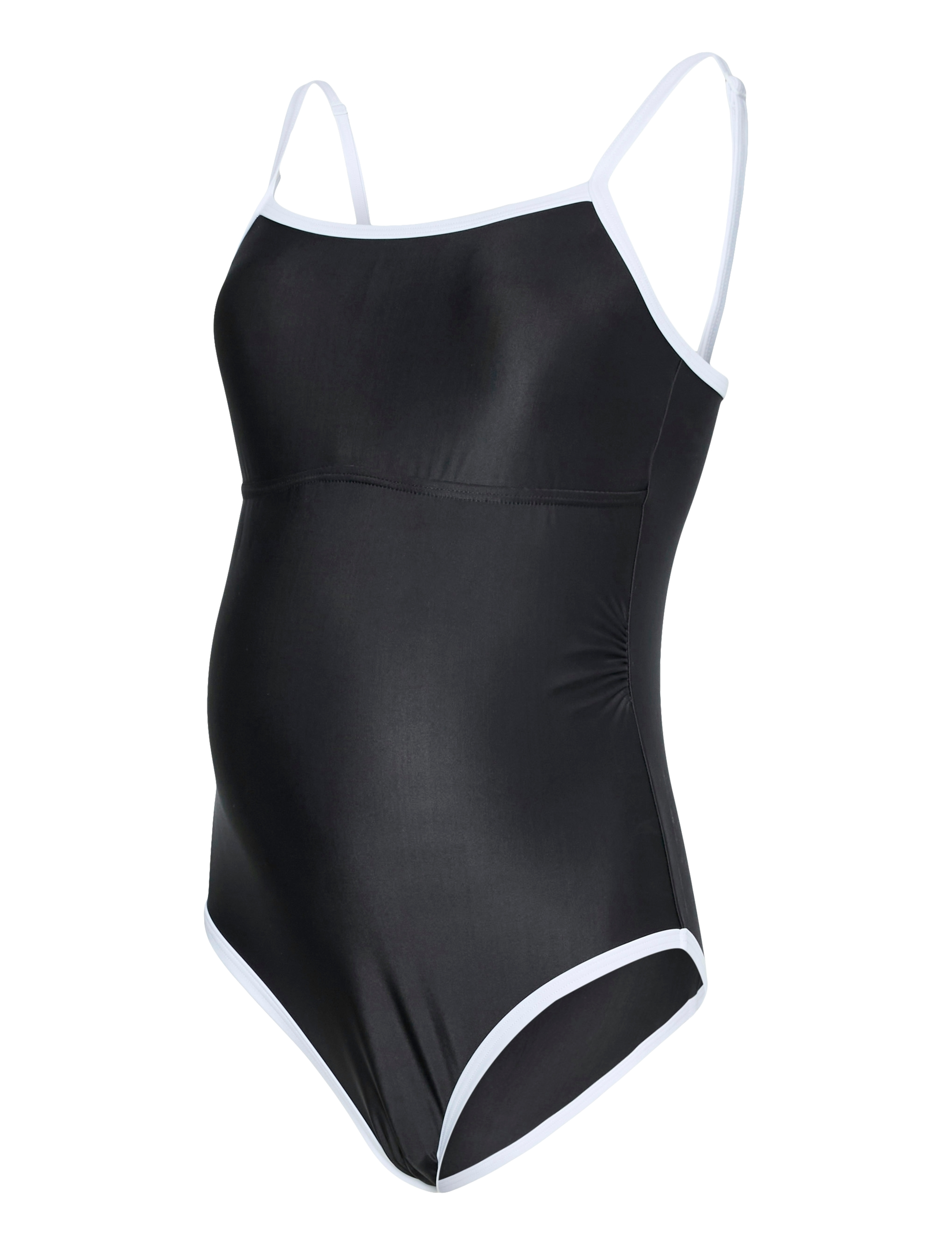 Mamalicious - MLBLAIR CONTRAST HC SWIMSUIT - black - 1
