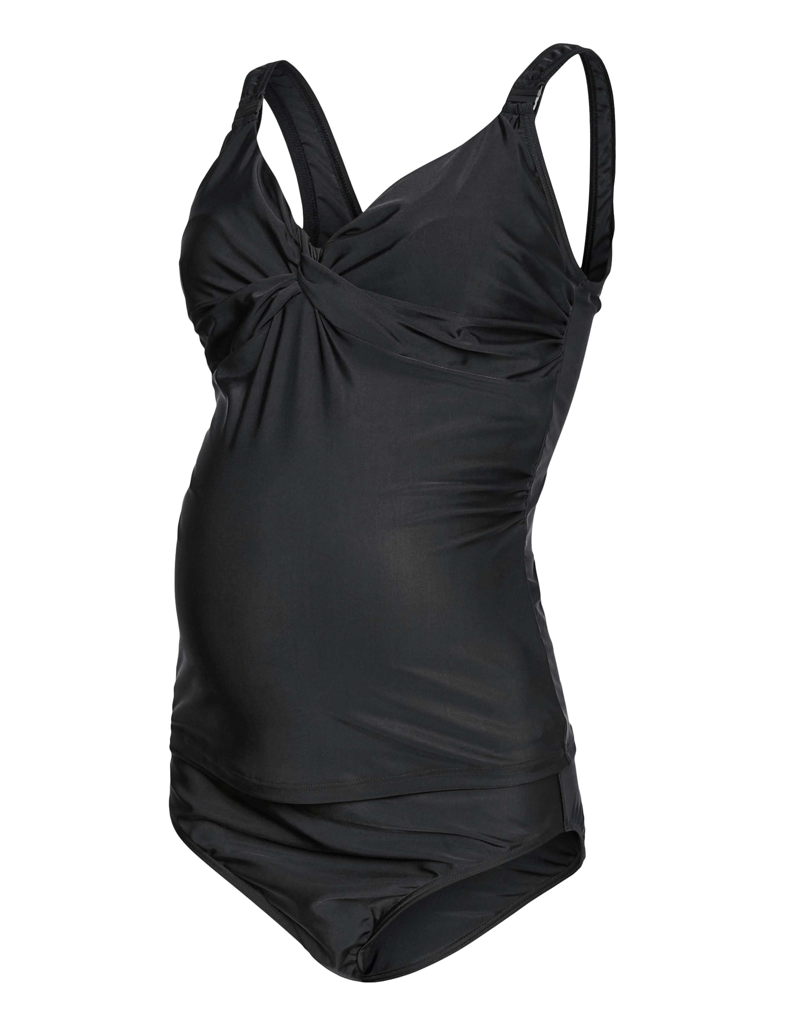 MAMA LICIOUS MLLAURA Badpak Voor Dames - Padded Wrap Tie Design | V-hals | Zwangerschapsvriendelijk