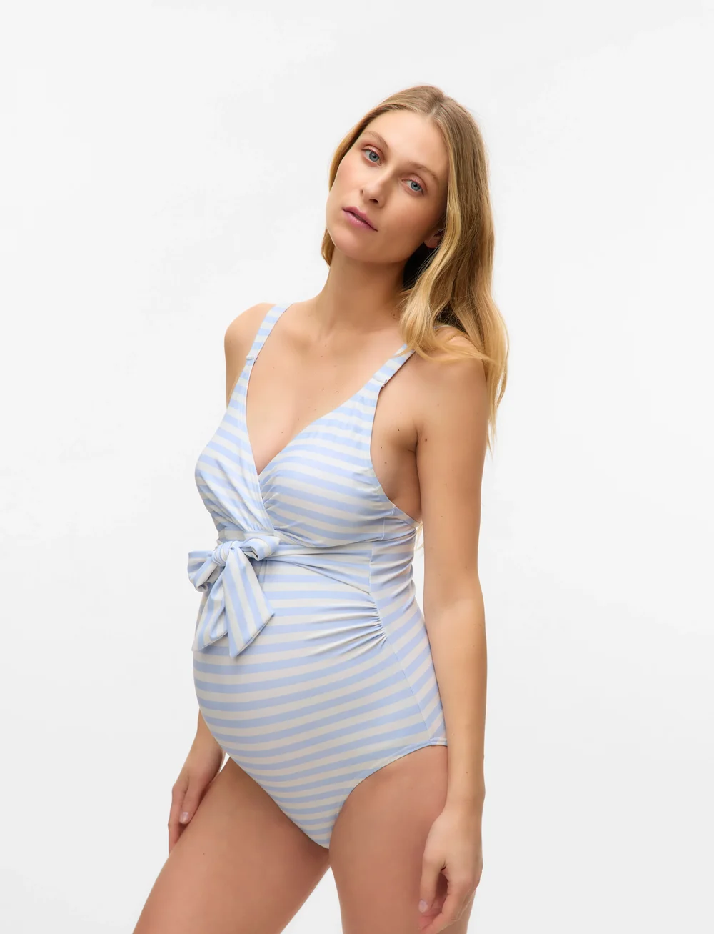 Mamalicious - MLKATHY TESS PADDED SWIMSUIT 2F - badedragter - windsurfer - 0