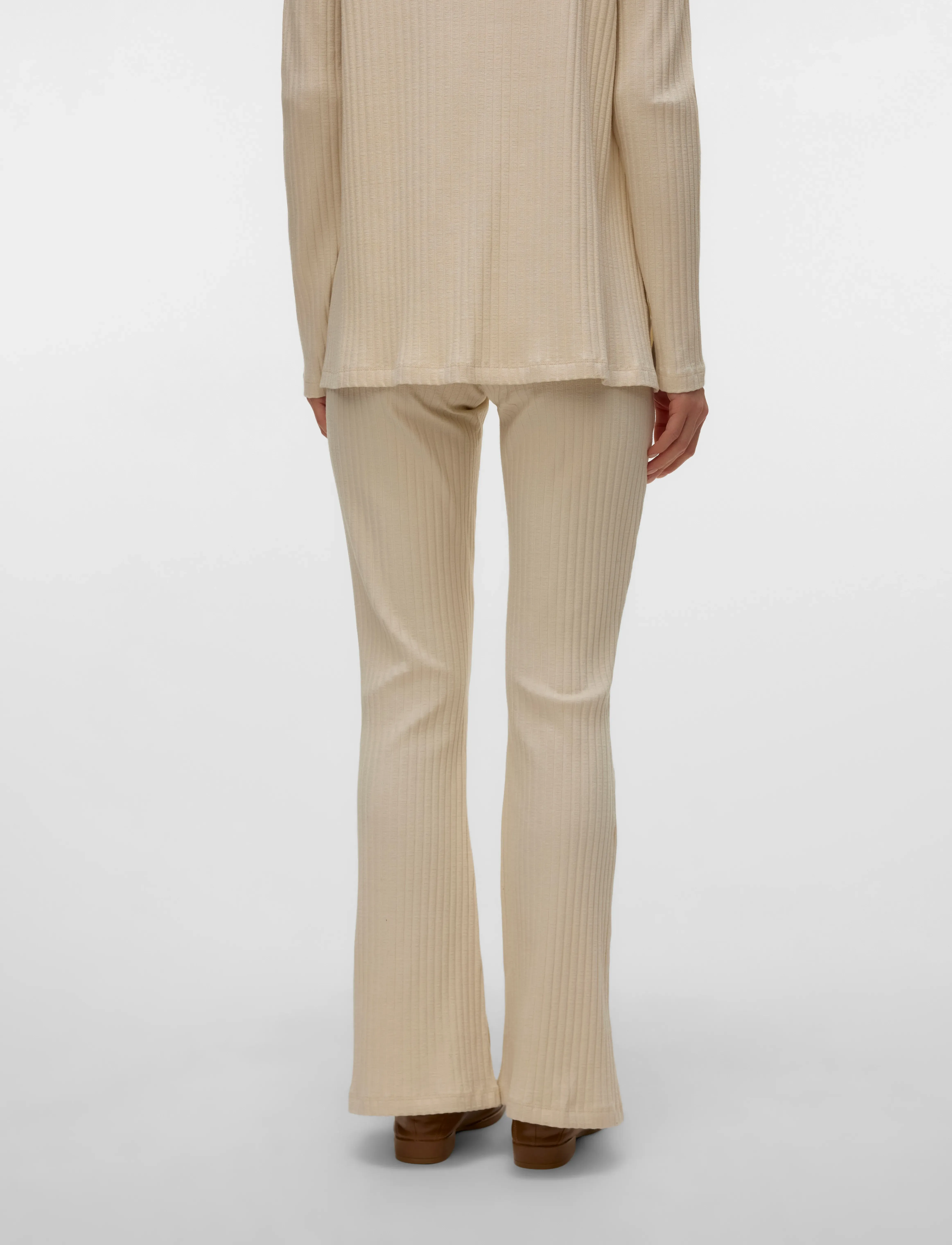 Mamalicious - MLBEYSA FLARED JRS PANTS 2F - birch - 2