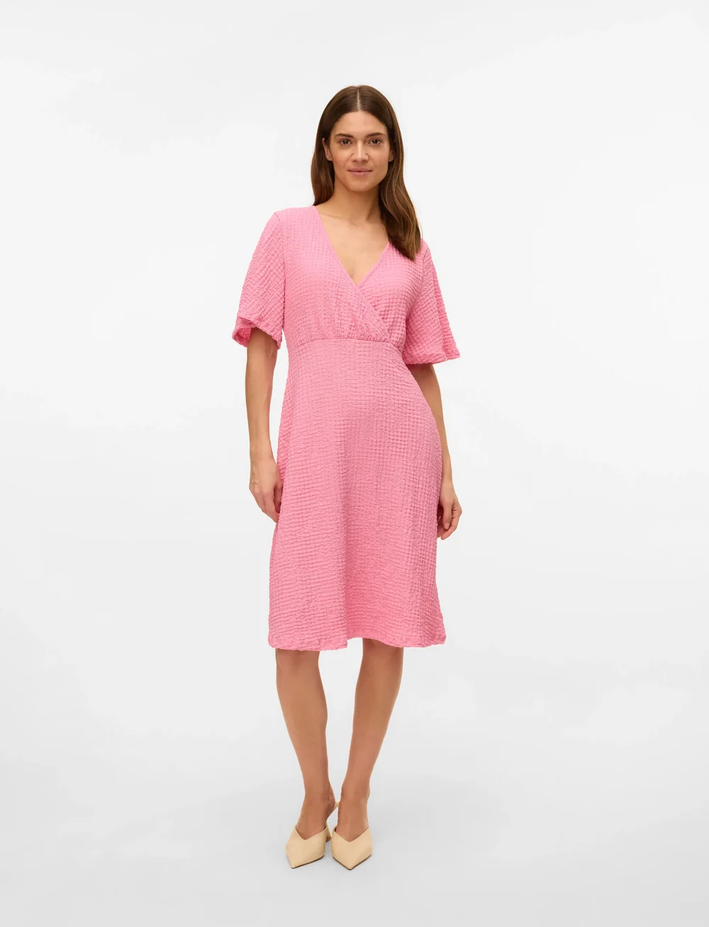 Mamalicious - MLNOVA TESS 24 JRS ABK DRESS 2F - midikleidid - sachet pink - 4