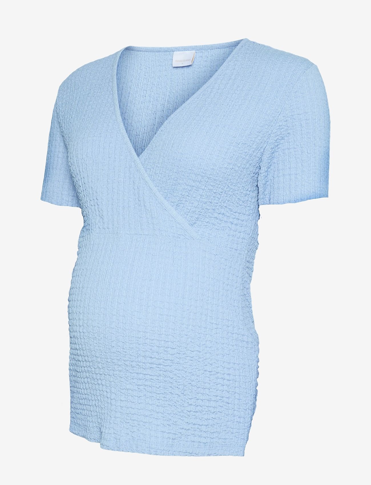 Mamalicious - MLNOVA TESS SS JRS TOP 2F - kortærmede bluser - bel air blue - 1