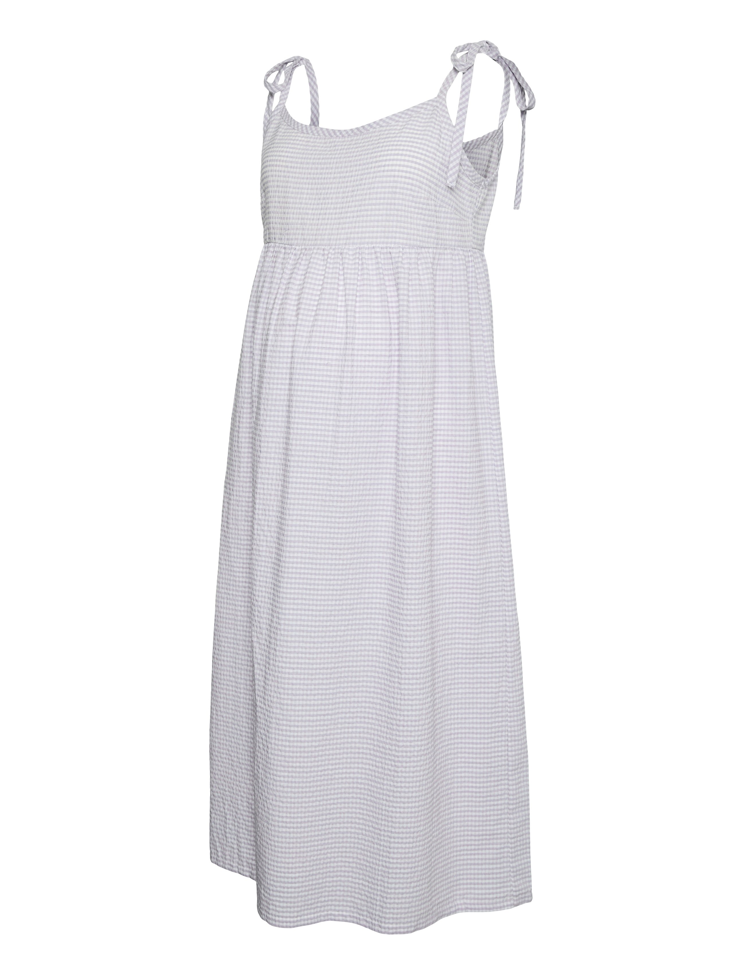 Mamalicious MLVICKI STRAP WO MIDI DRESS - Kleider - SNOW WHITE / white