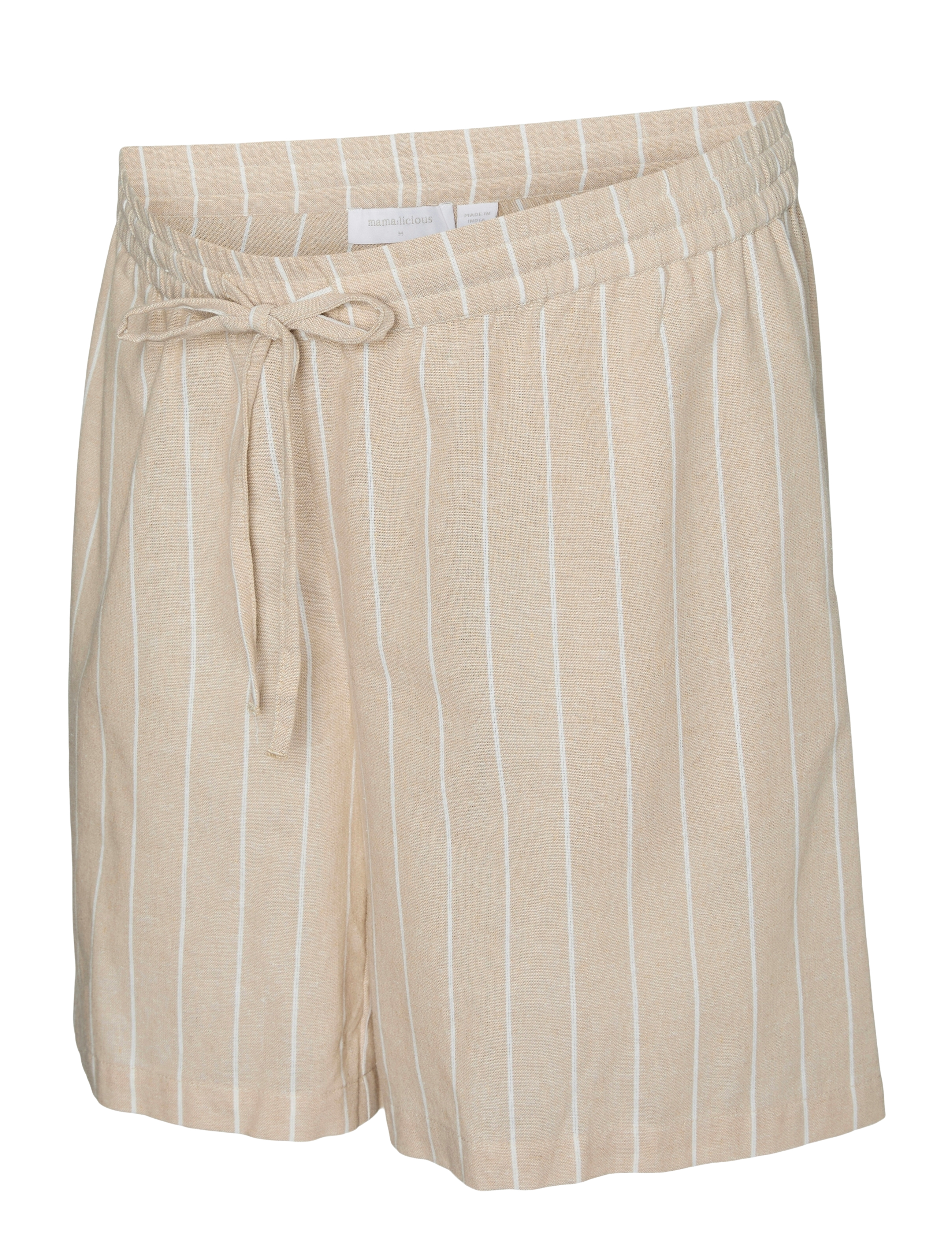 Mamalicious MLFLORENS WO SHORTS - 4 for 3 - HUMUS / yellow