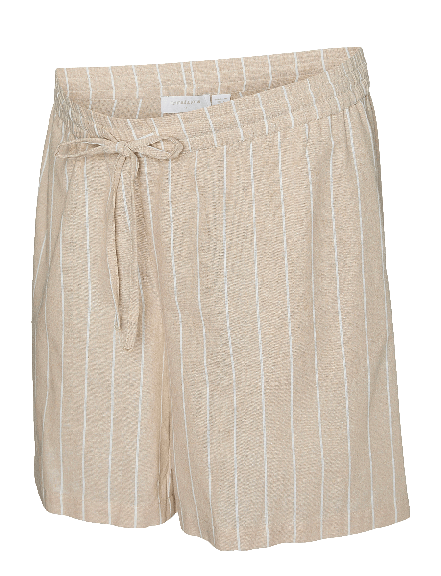 Mamalicious - MLFLORENS WO SHORTS - shorts casual - humus - 1