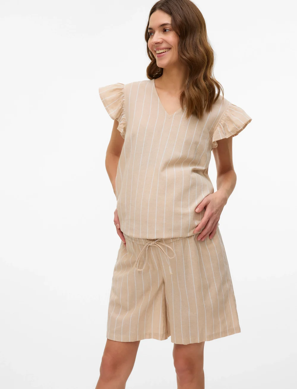 Mamalicious - MLFLORENS WO SHORTS - casual shorts - humus - 5