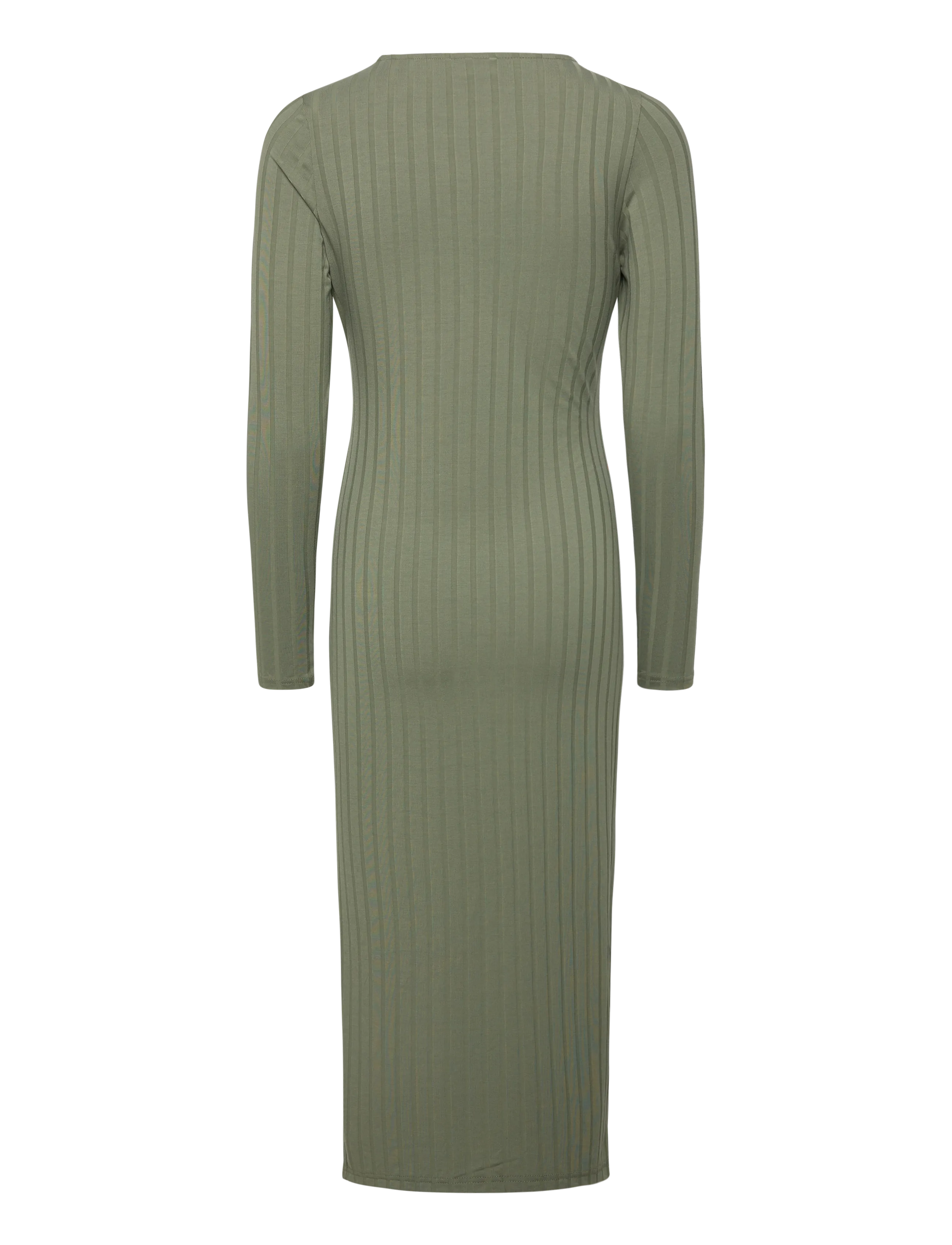 Mamalicious - MLLUCY JUNE LS JRS MIDI DRESS 2F - neulemekot - sea spray - 2