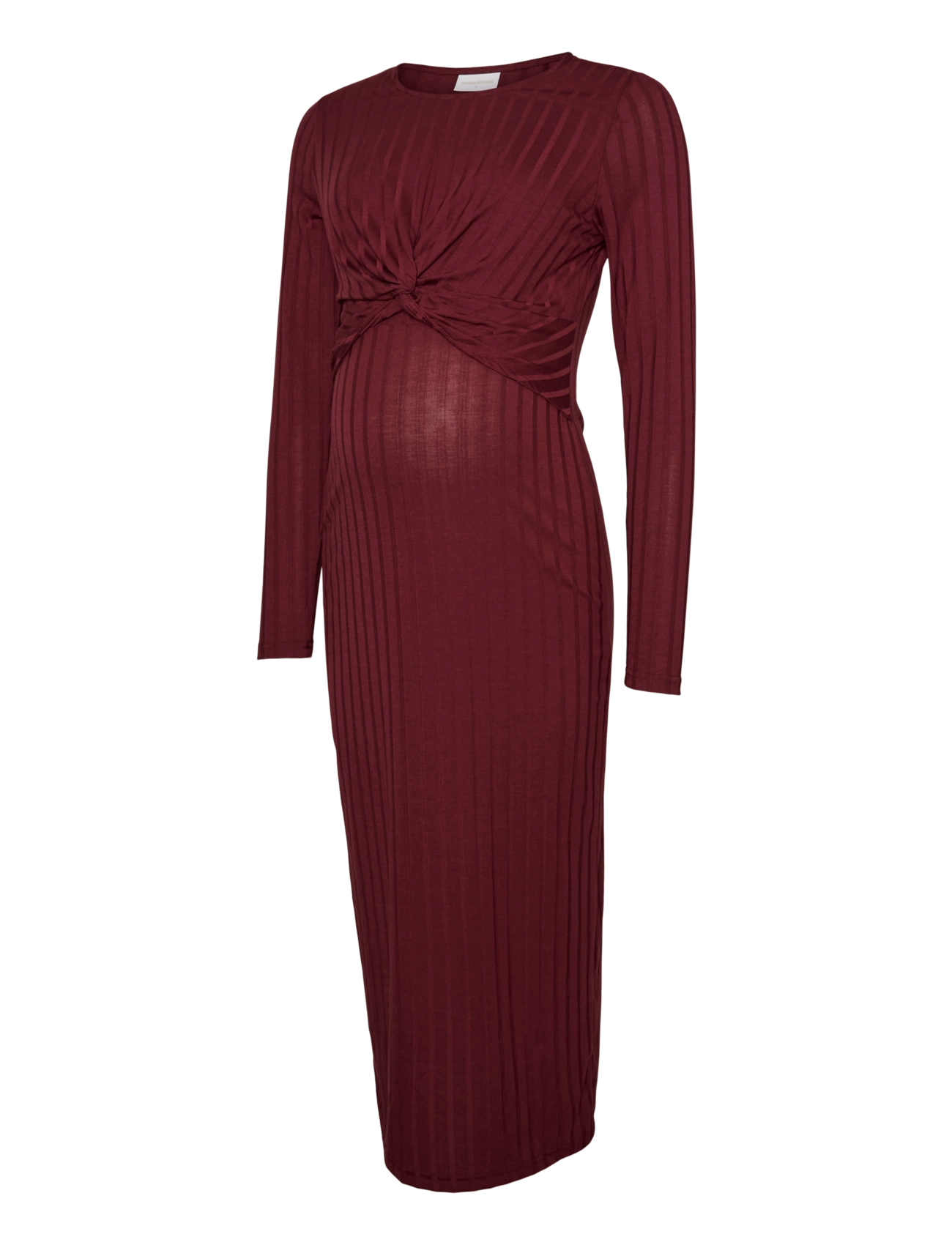 Mamalicious - MLLUCY JUNE LS JRS MIDI DRESS 2F - windsor wine - 1