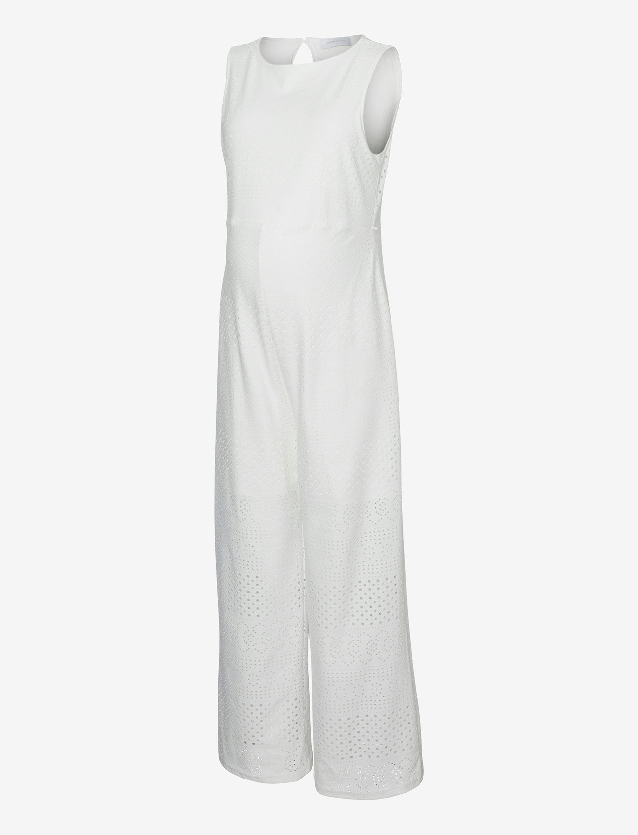 Mamalicious - MLANGIA SL JRS JUMPSUIT - ventetøj - snow white - 1