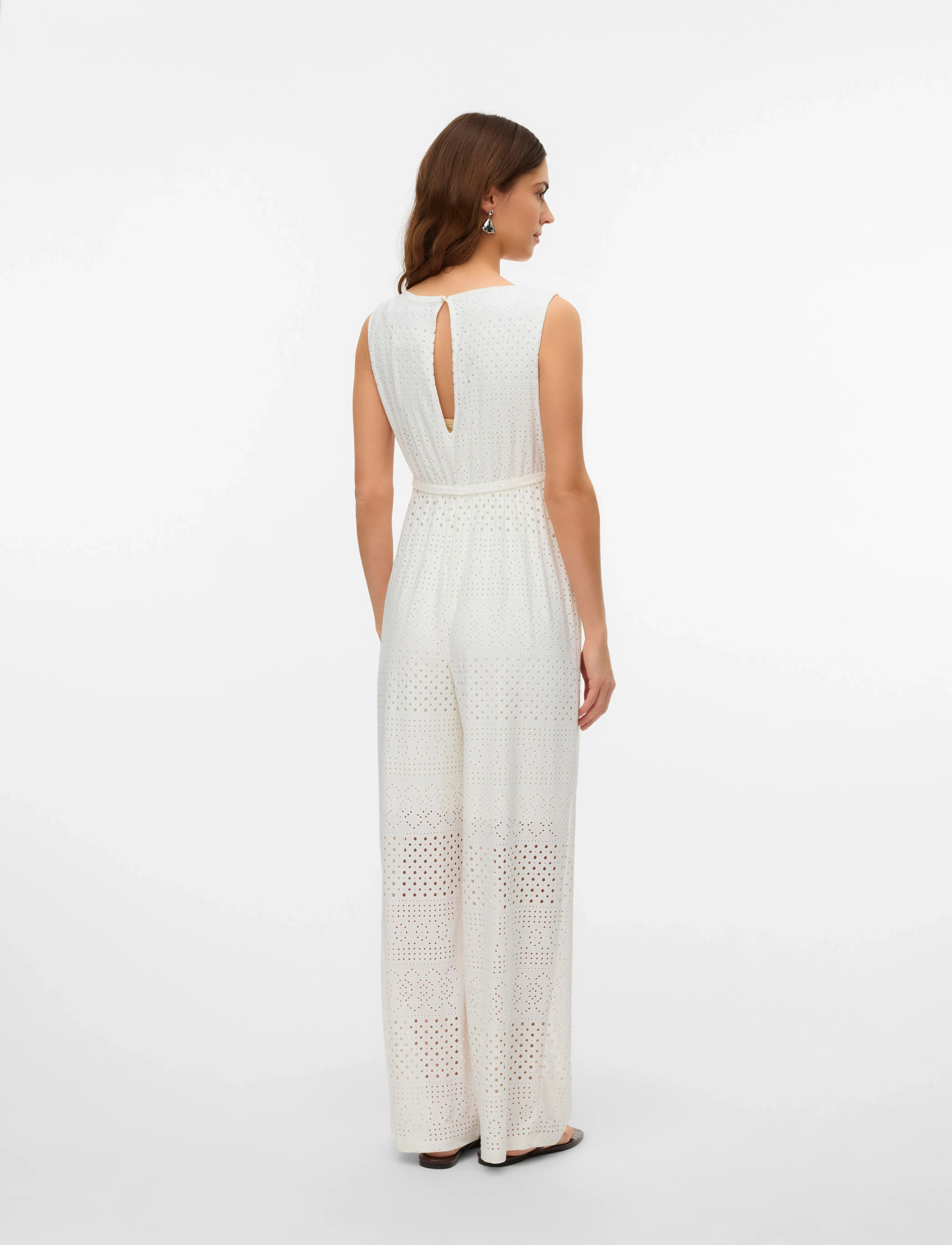 Mamalicious - MLANGIA SL JRS JUMPSUIT - snow white - 2