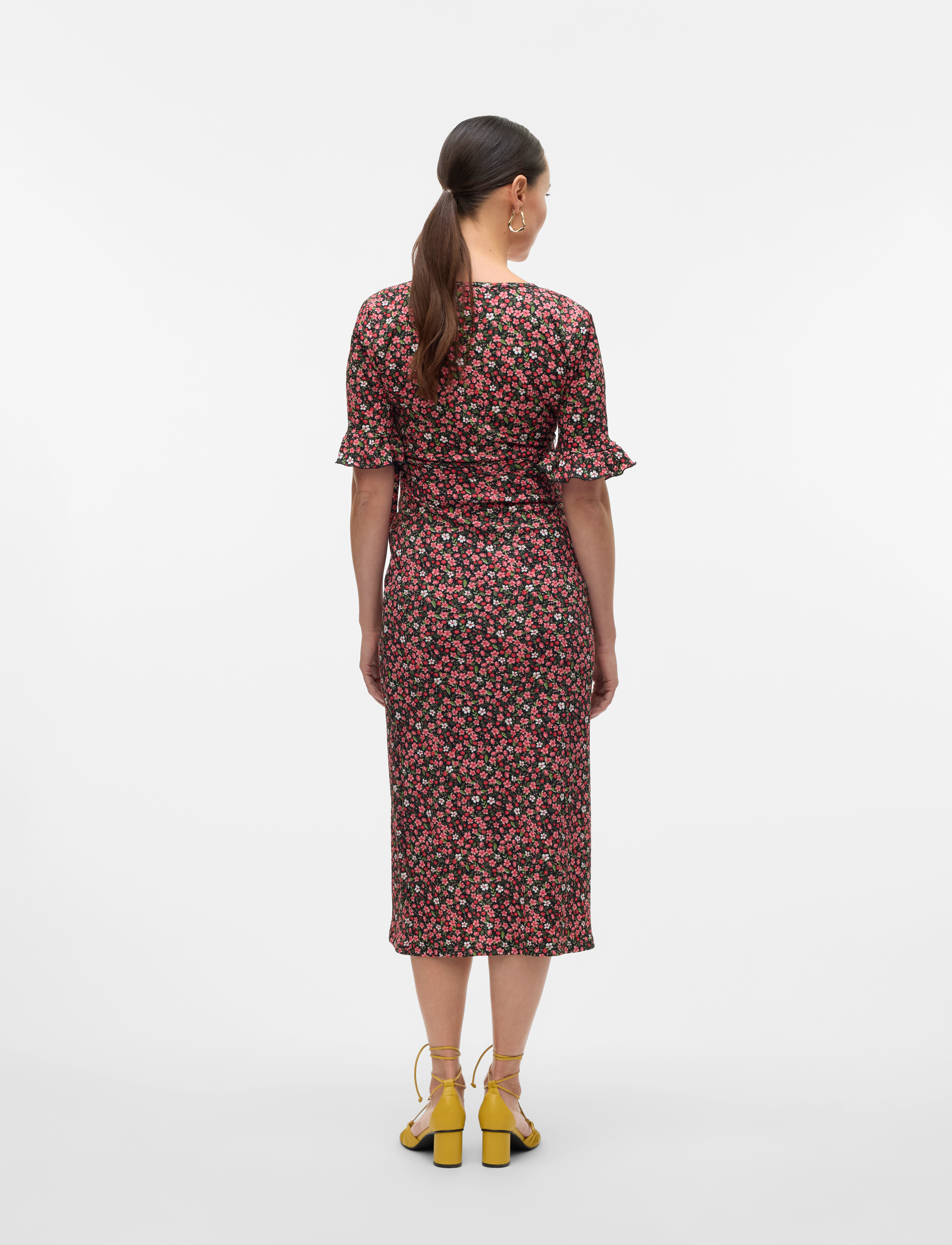 Mamalicious - MLPATRIZIA TESS 24 JRS MIDI DRESS 2F - black - 2