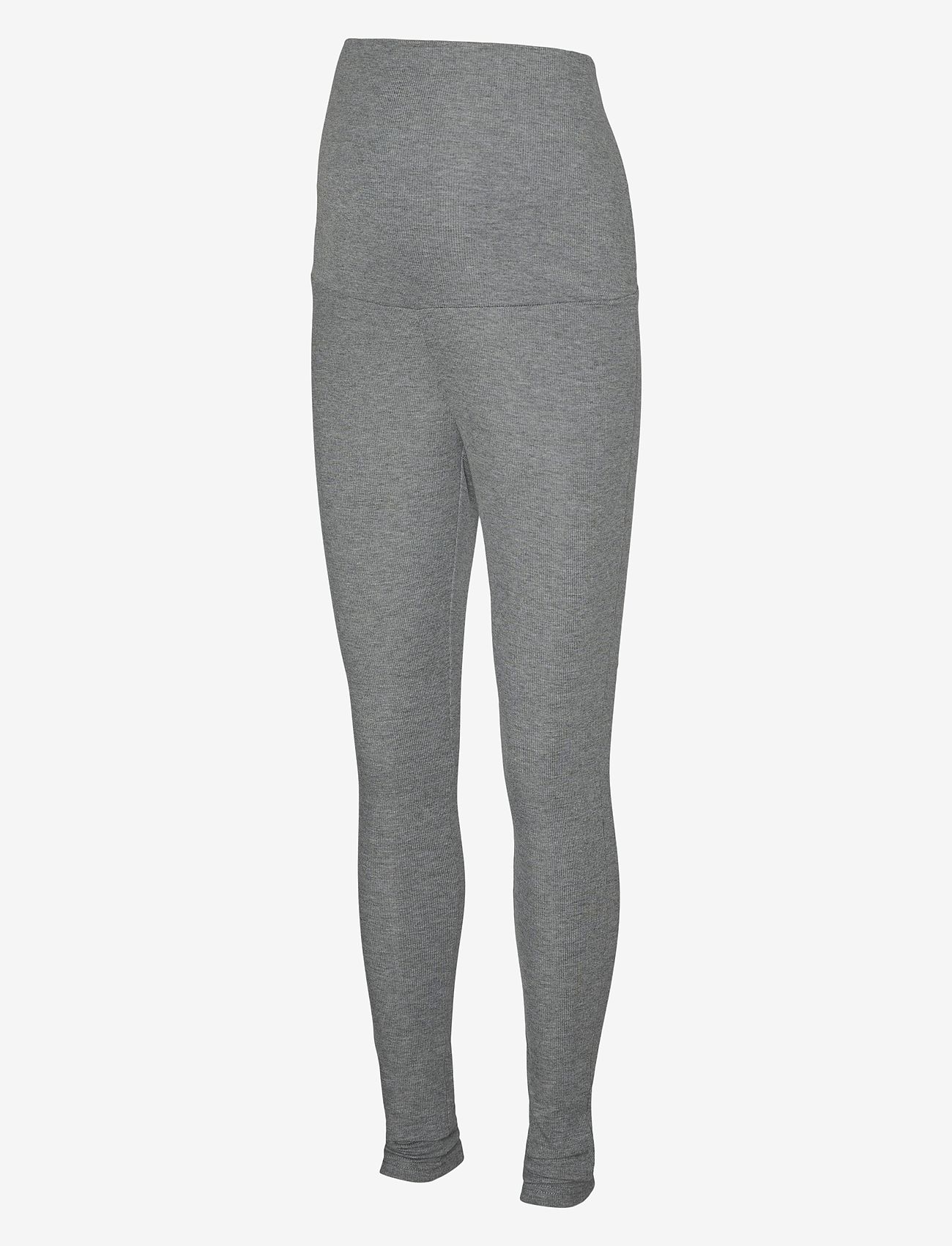 Mamalicious - MLJOELLE JRS LEGGINGS - graviditetstights - medium grey melange - 1