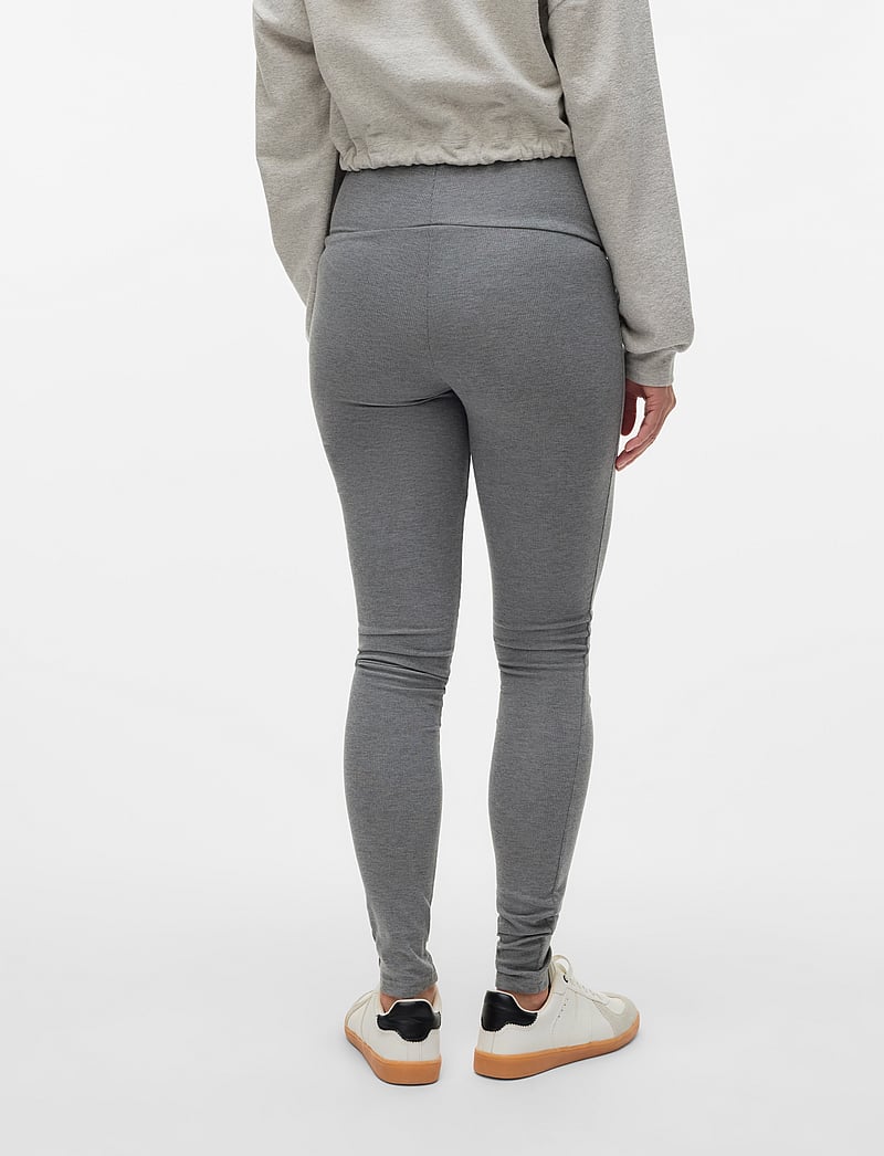 Mamalicious - MLJOELLE JRS LEGGINGS - graviditetstights - medium grey melange - 2