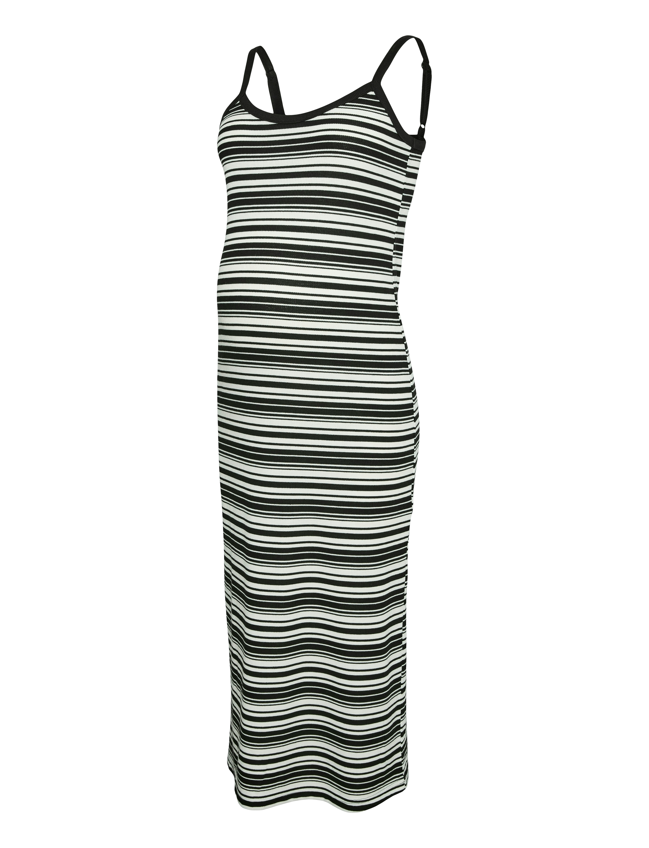 Mamalicious MLSARAFINA STRAP JRS MIDI DRESS - Kleider - BLACK / black