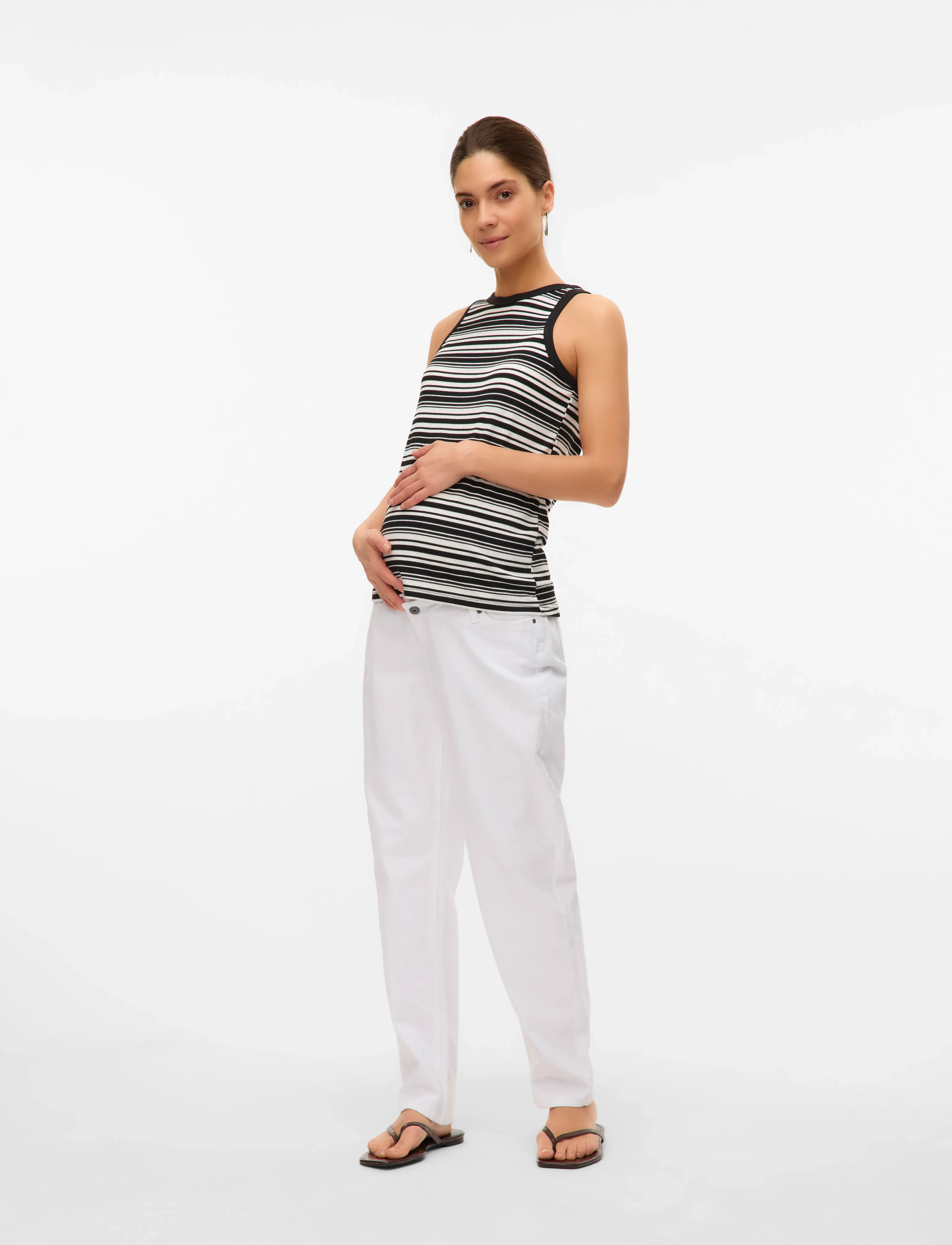 Mamalicious - MLSARAFINA SL JRS TOP - oberteile - black - 3