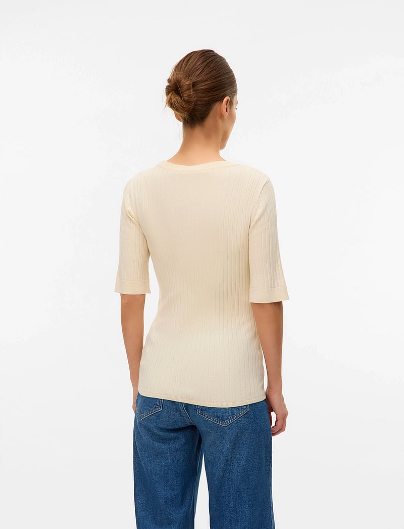 Mamalicious - MLNEWSIV JUNE 2/4 KNIT TOP 2F - overdele - birch - 2