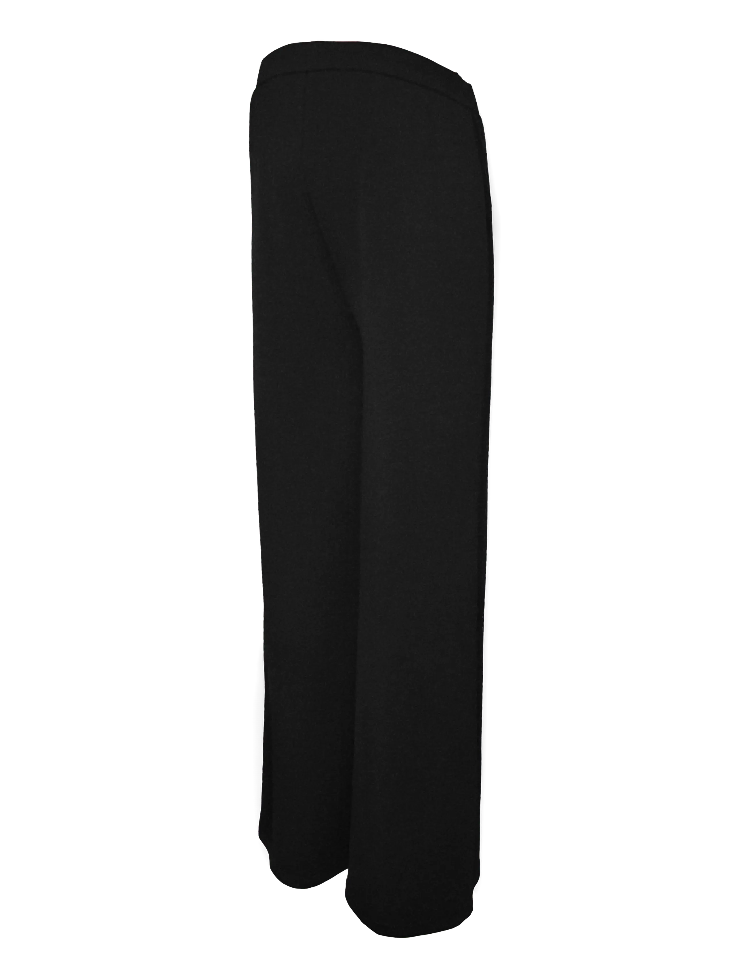 Mamalicious - MLAMILA WIDE JRS PANTS HW NOOS - underdele - black - 1