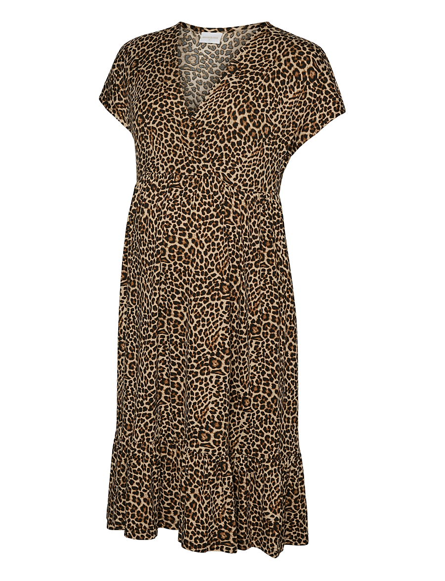 Mamalicious - MLNAIA PILAR TESS SS JRS ABK DRESS 2F - silver mink - 1
