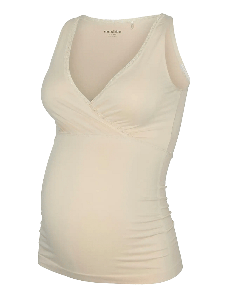 Mamalicious - MLHEAL TESS SL TOP 2F - overdele - birch - 1