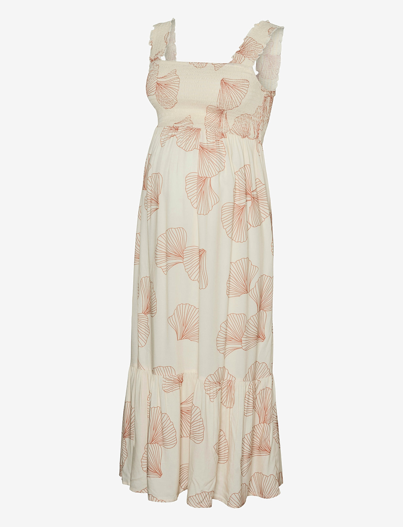 Mamalicious - MLSHELL STRAP WO MIDI DRESS - birch - 0