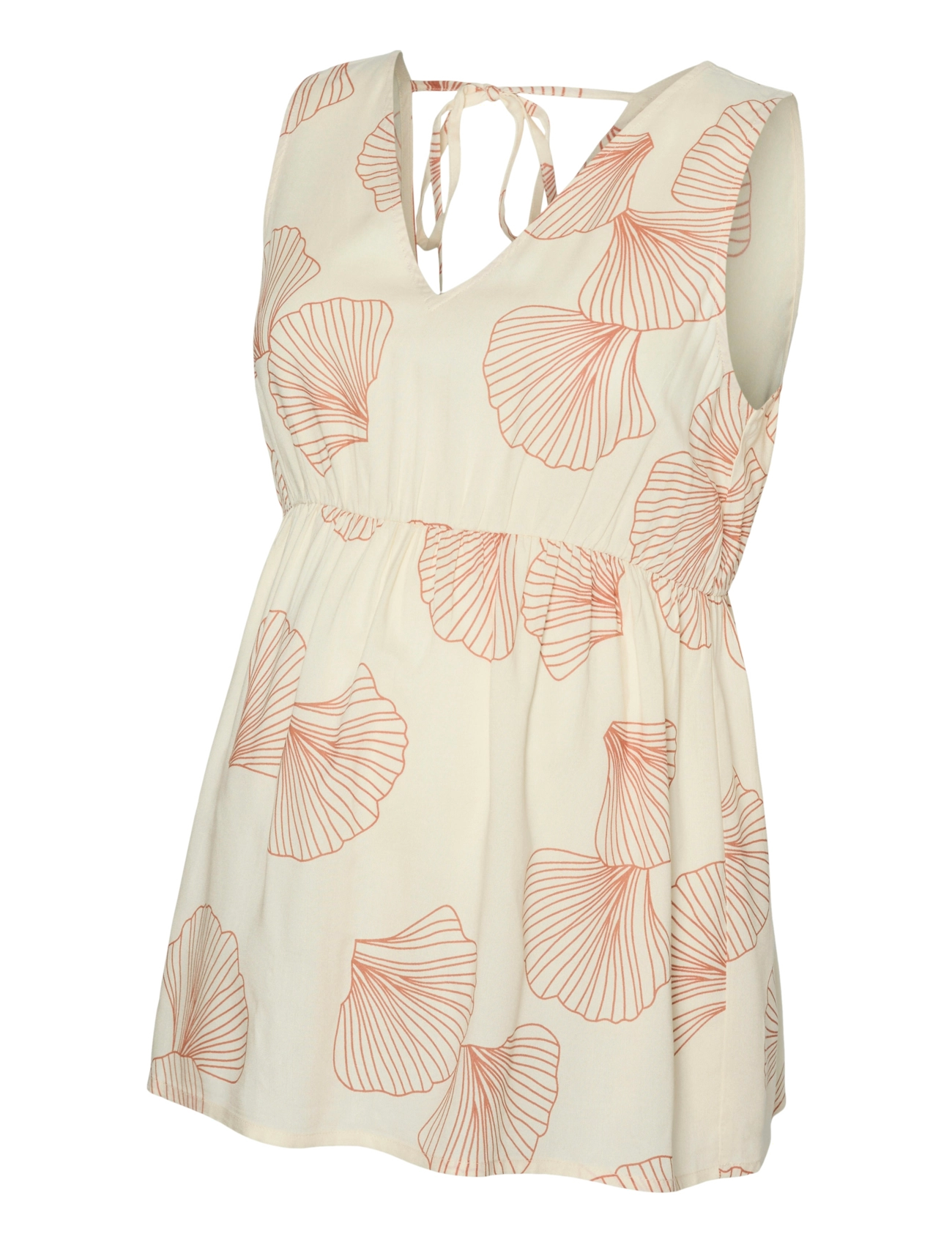 Mamalicious MLSHELL S/L WO TOP - Ventetøj - BIRCH / cream
