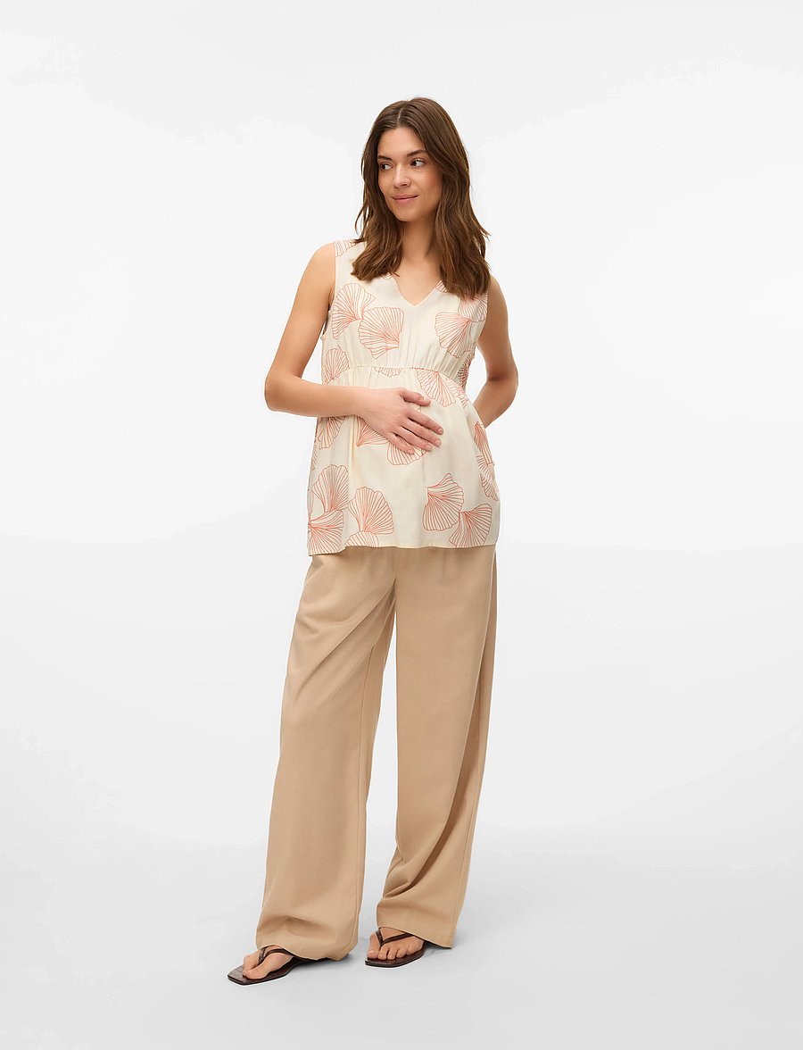 Mamalicious - MLSHELL S/L WO TOP - topid - birch - 3