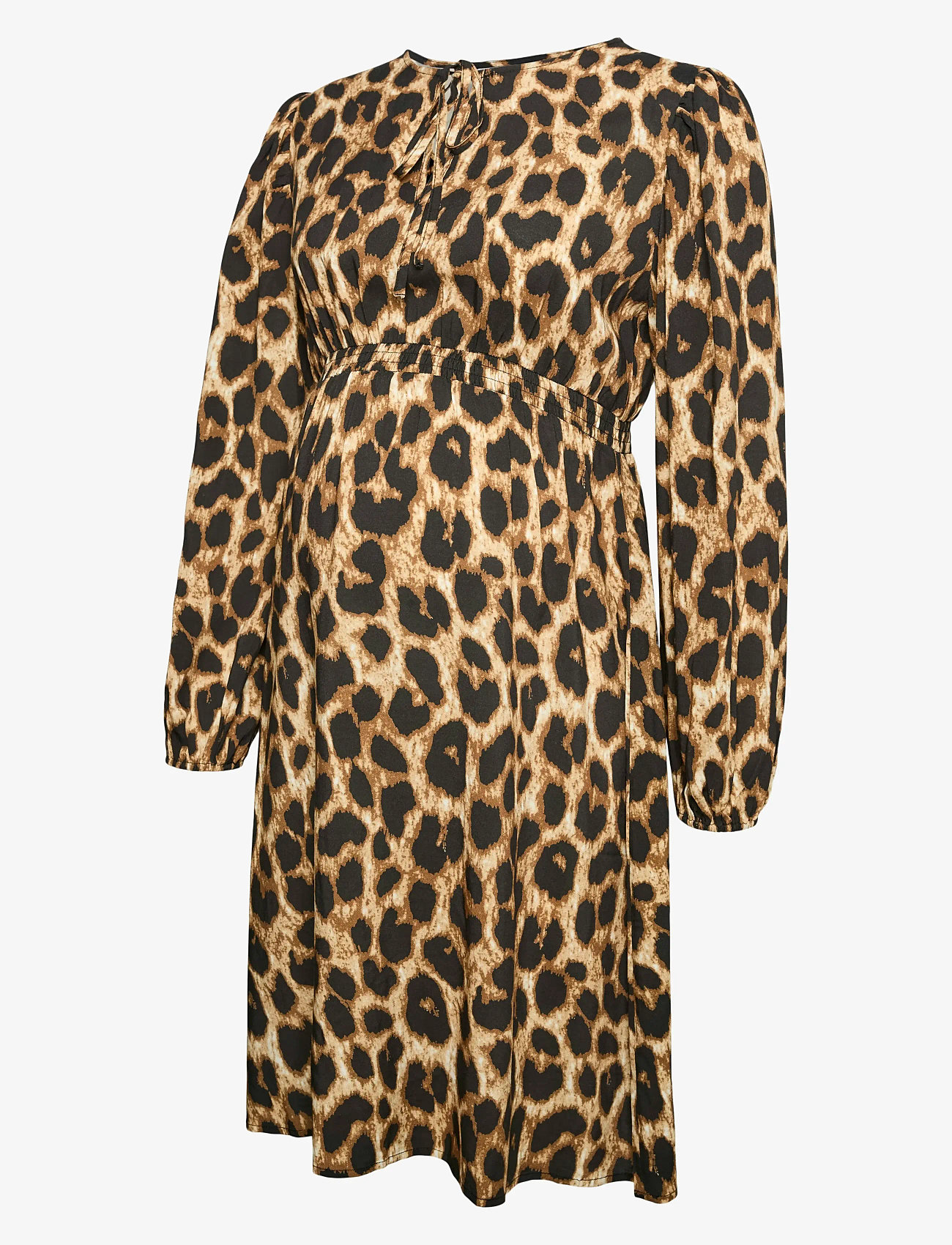 Mamalicious - MLNALENE LS WO DRESS ABK - midikleider - black - 1