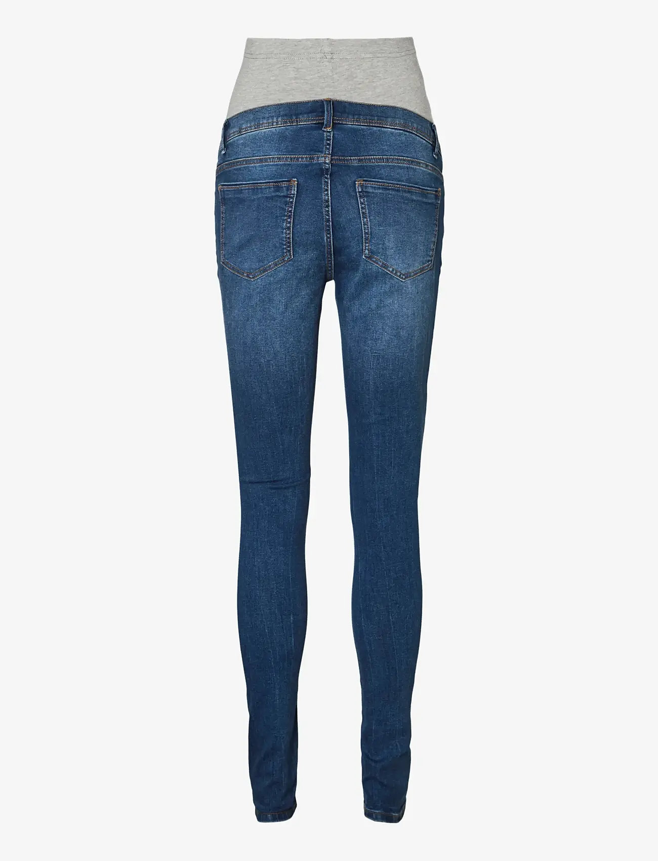 Mamalicious - MLVANCOUVER SLIM DARK BLUE JEANS - nederdelar - dark blue denim - 2