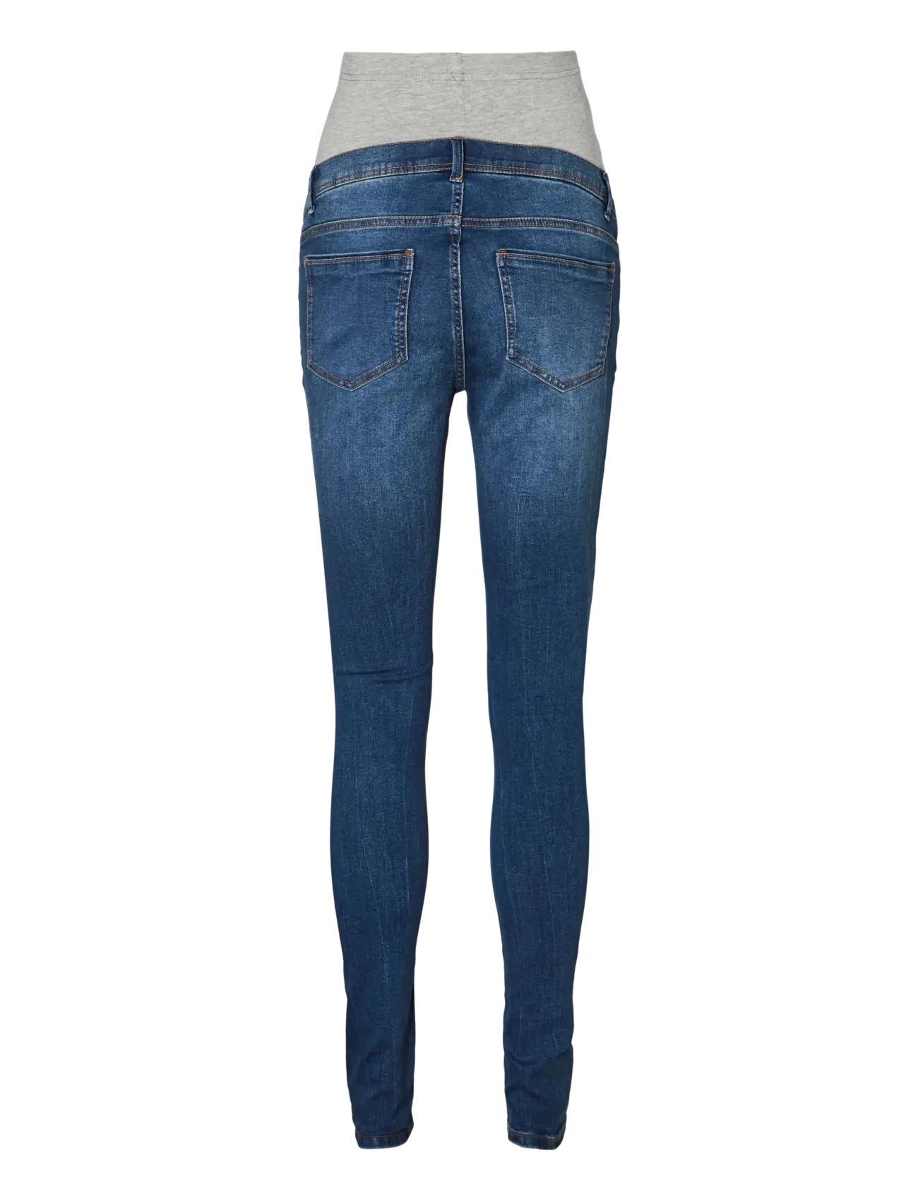 Mamalicious - MLVANCOUVER SLIM DARK BLUE JEANS - bottoms - dark blue denim - 2