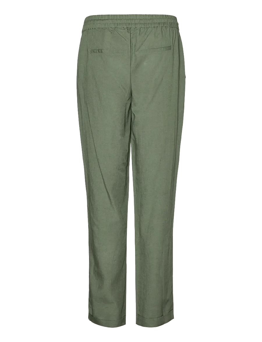 Mamalicious - MLPETRA WO STRING PANT - slim fit hosen - sea spray - 2