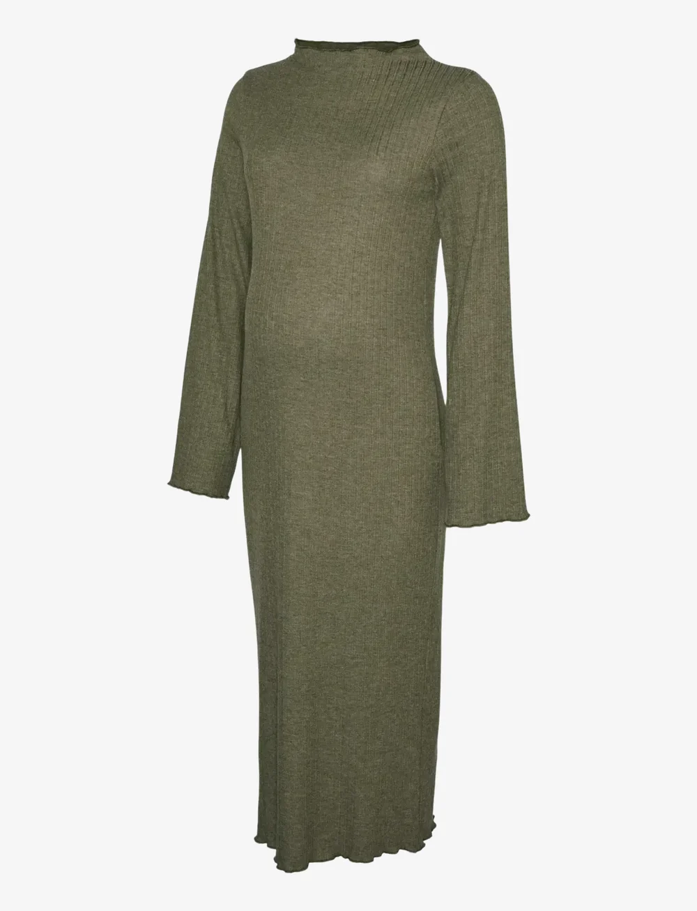 Mamalicious - MLSADIE LS HN JRS MIDI DRESS - t-shirt jurken - grape leaf - 1