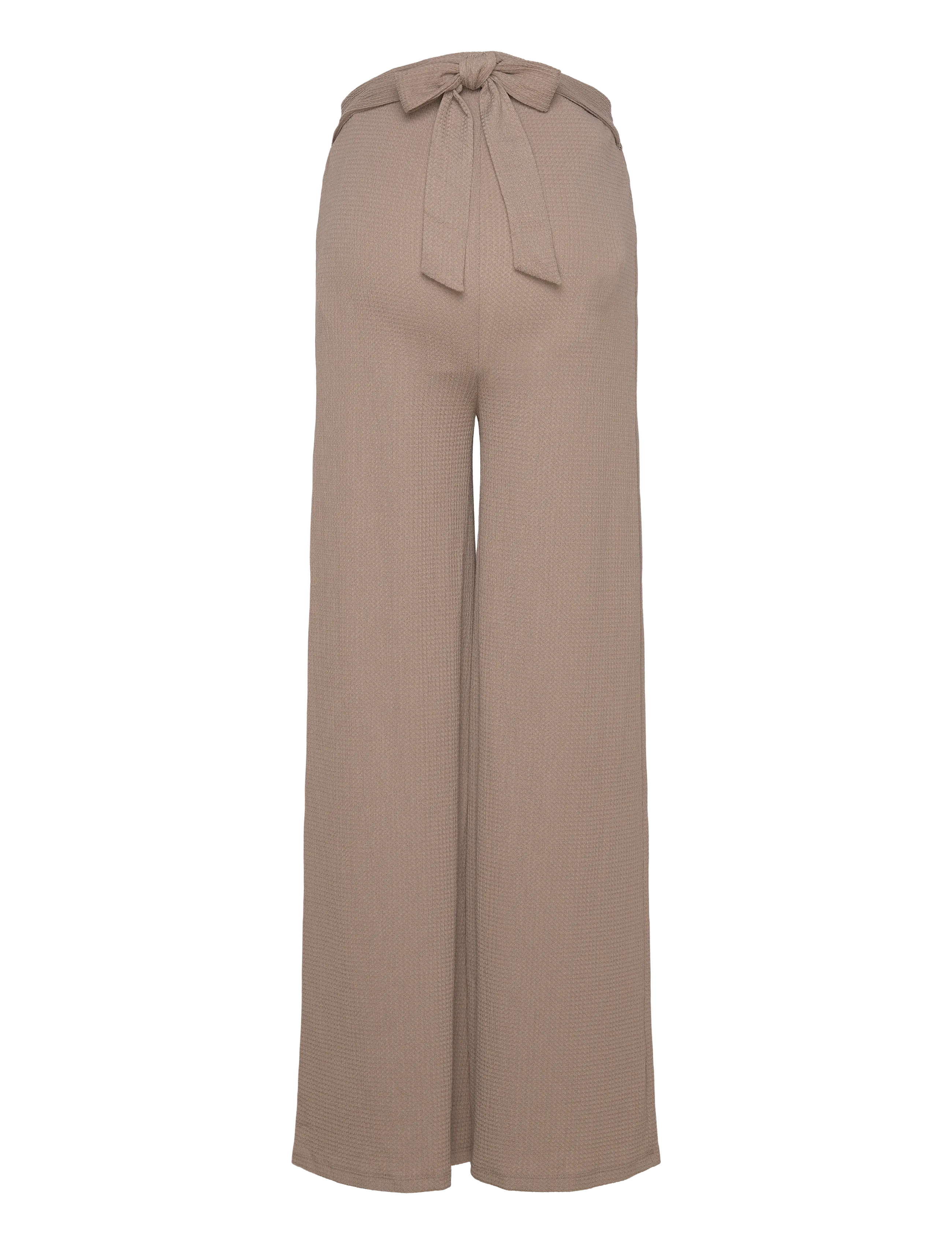 Mamalicious MLSELIMA WIDE JRS PANTS HW - Umstandsmode - MOON ROCK / brown