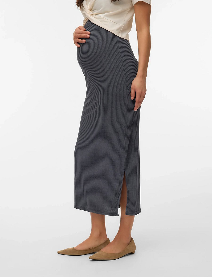 Mamalicious - MLANLI JRS MAXI SKIRT HW - nederdelar - magnet - 0