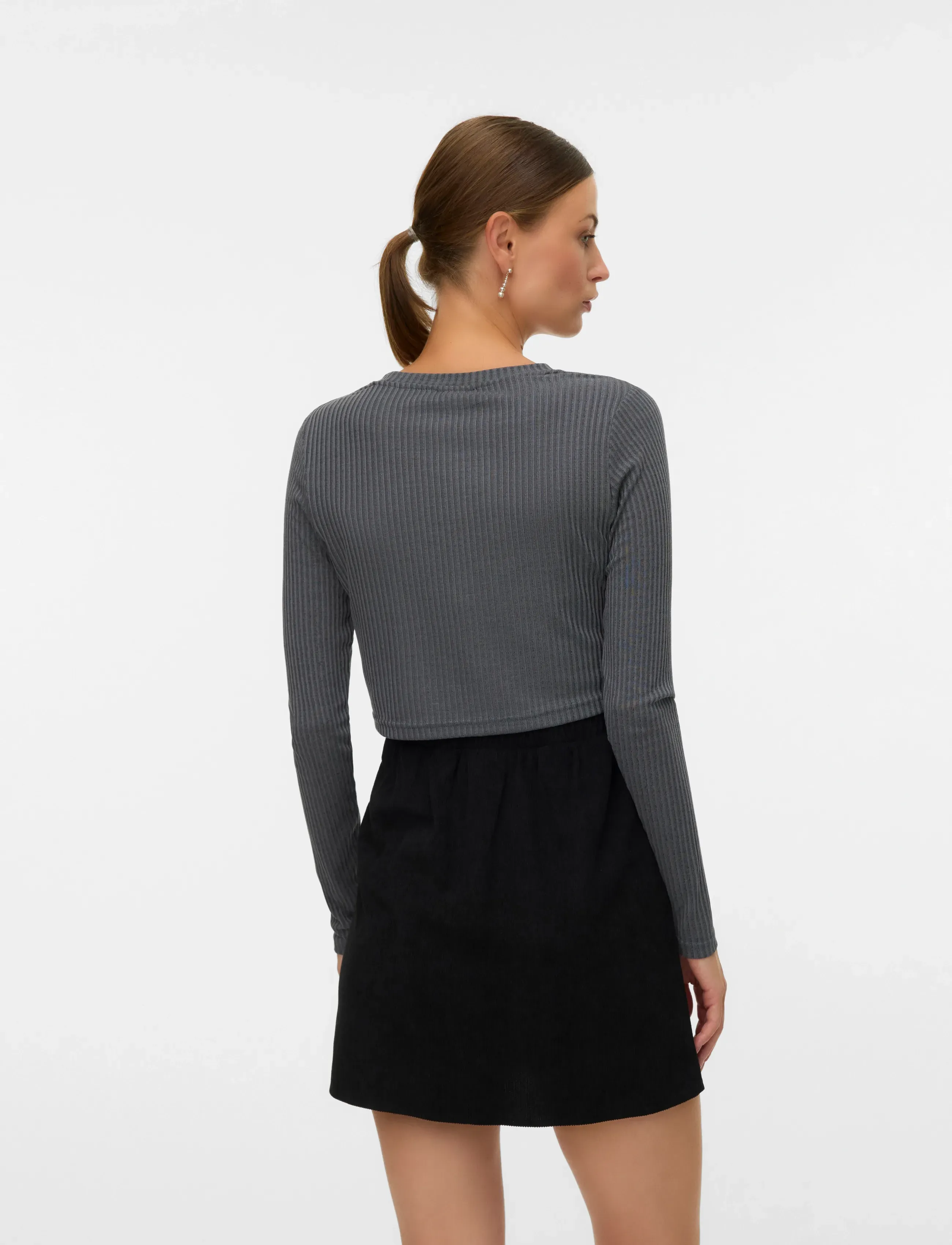 Mamalicious - MLANLI LS JRS CROP TOP - alussärgid - magnet - 2