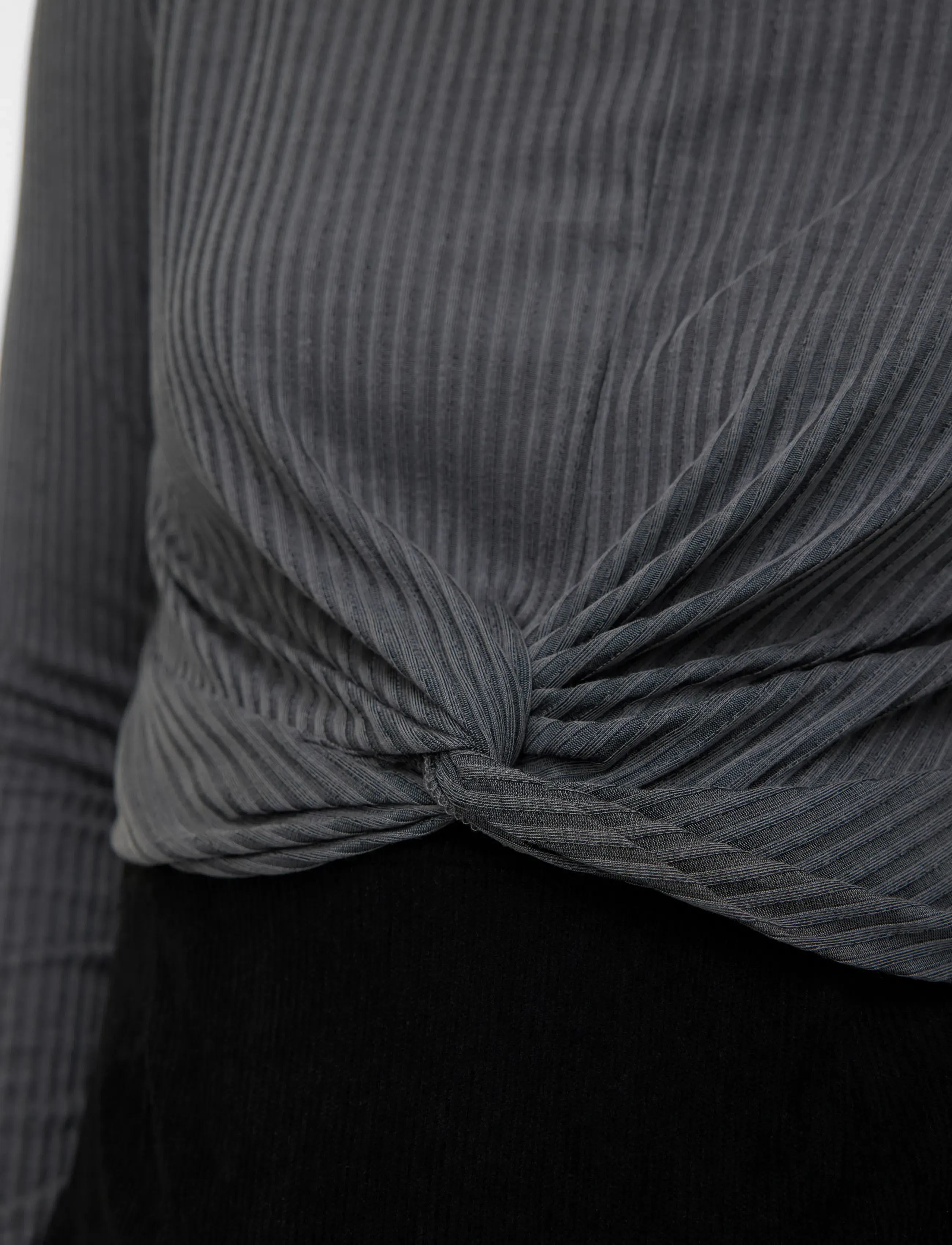 Mamalicious - MLANLI LS JRS CROP TOP - alussärgid - magnet - 4