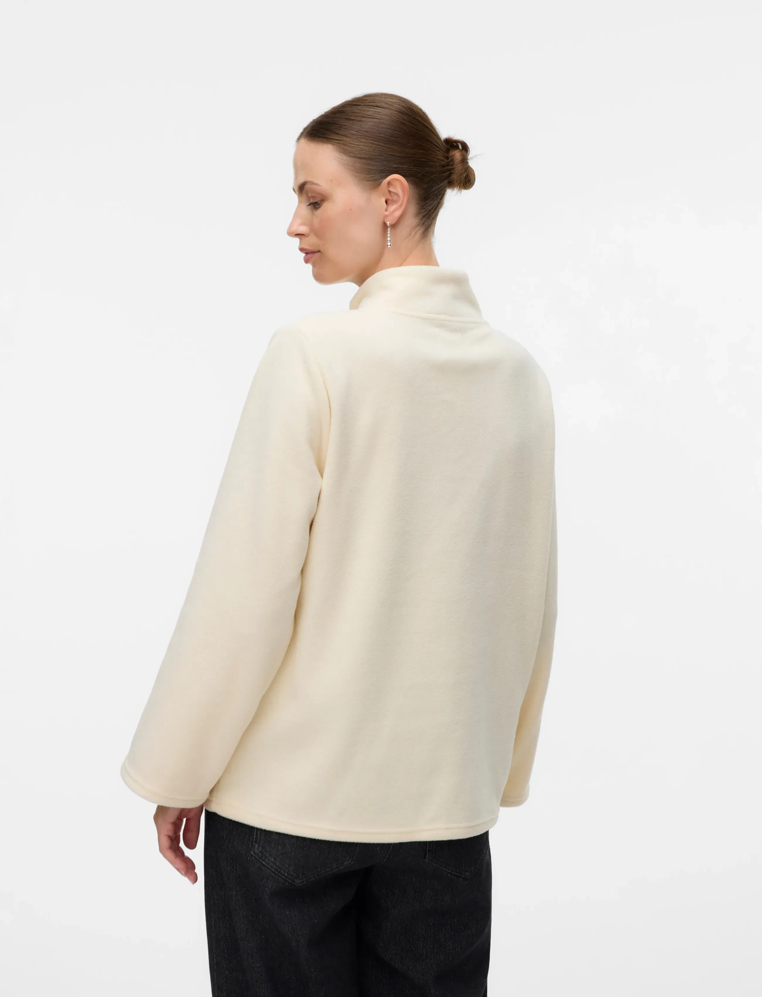 Mamalicious - MLMILLE L/S ZIP FLEECE JACKET - viršutinės dalies drabužiai - birch - 2