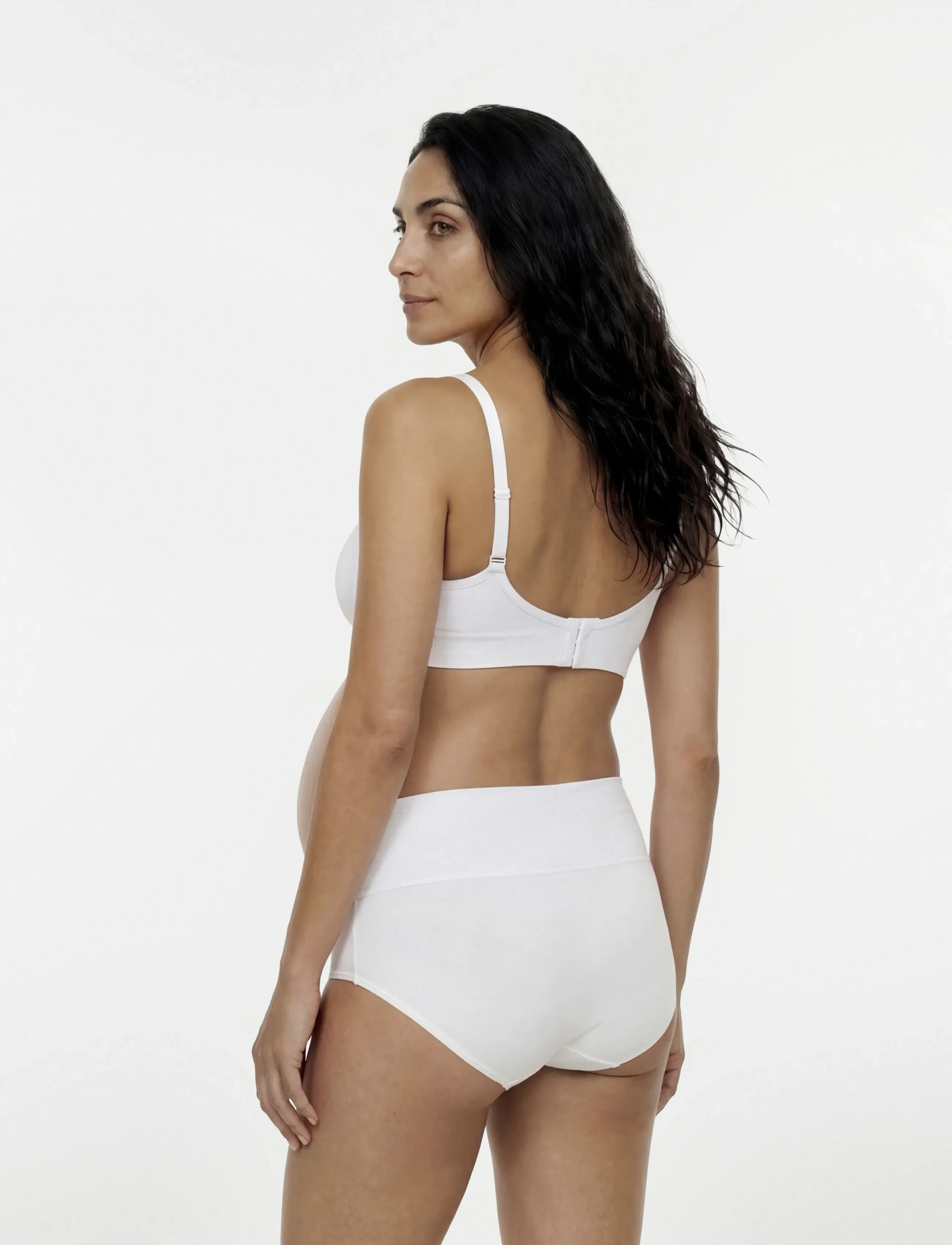 Mamalicious - MLALBERTA LACE PANTIES HW 2-P NOOS - underkläder - snow white - 2